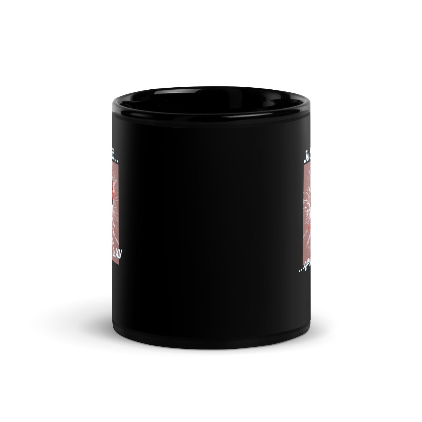 Mug noir - Rugby #2