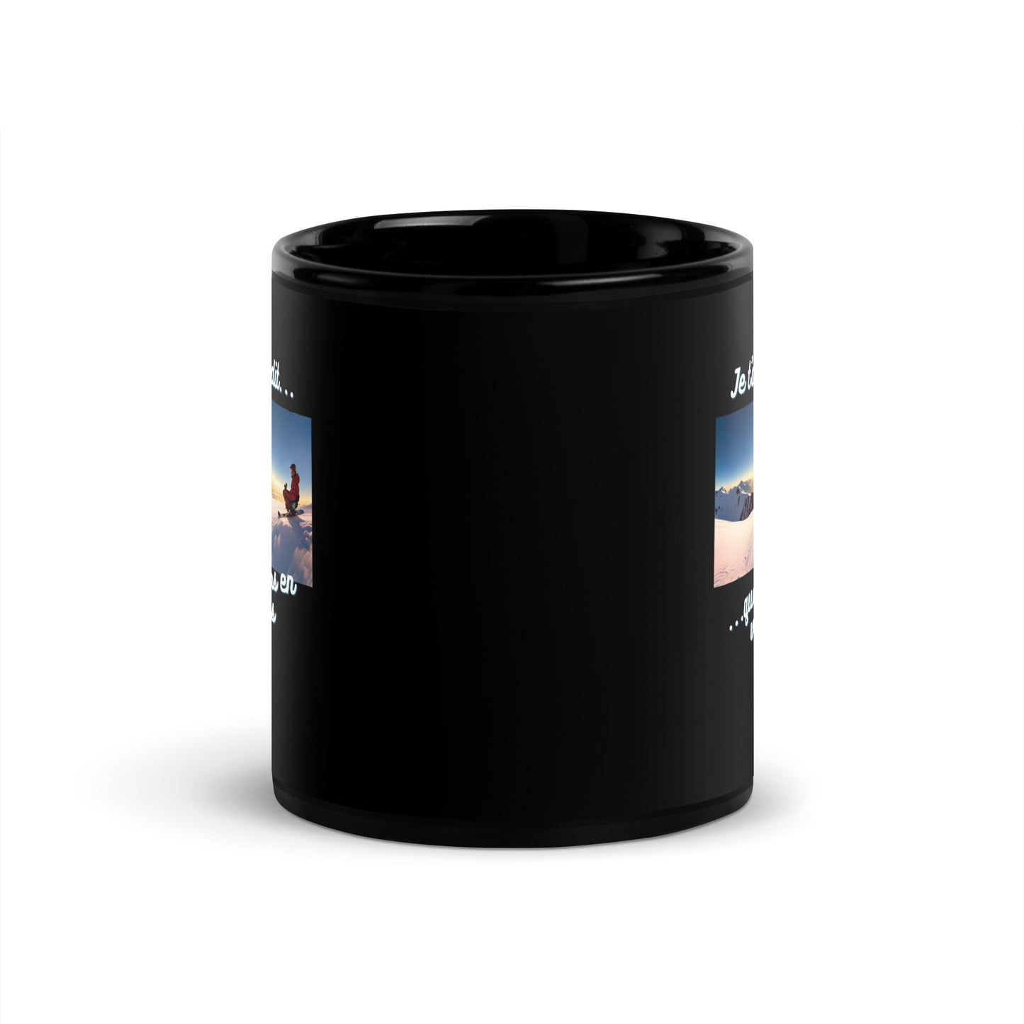 Mug noir - Vacances #5