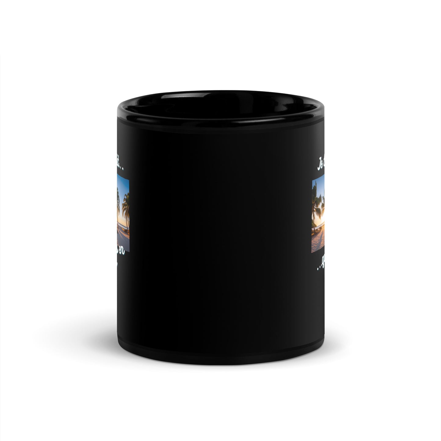 Mug noir - Vacances #7