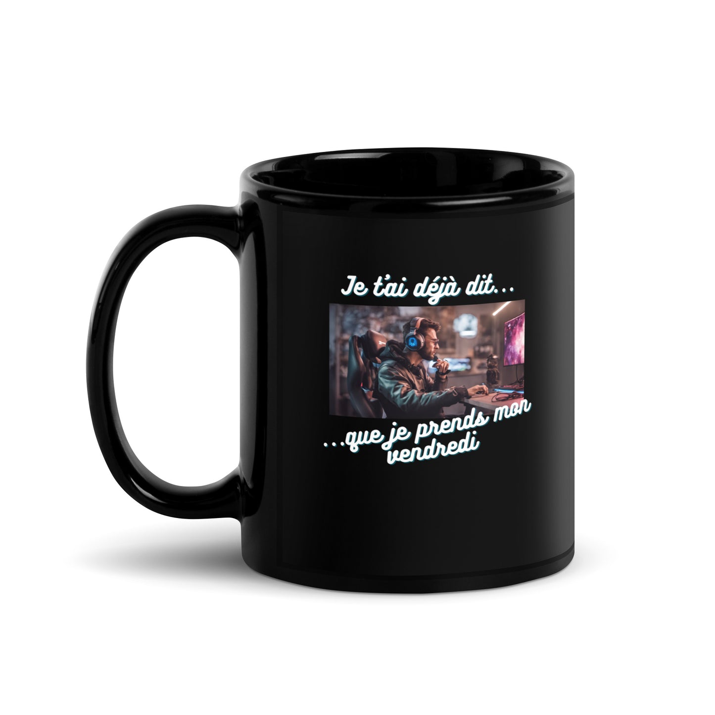 Mug noir - Vendredi #11