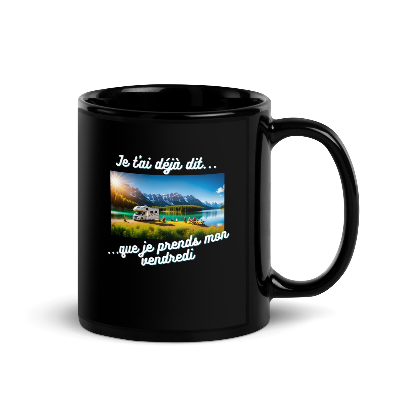 Mug noir - Vendredi #8