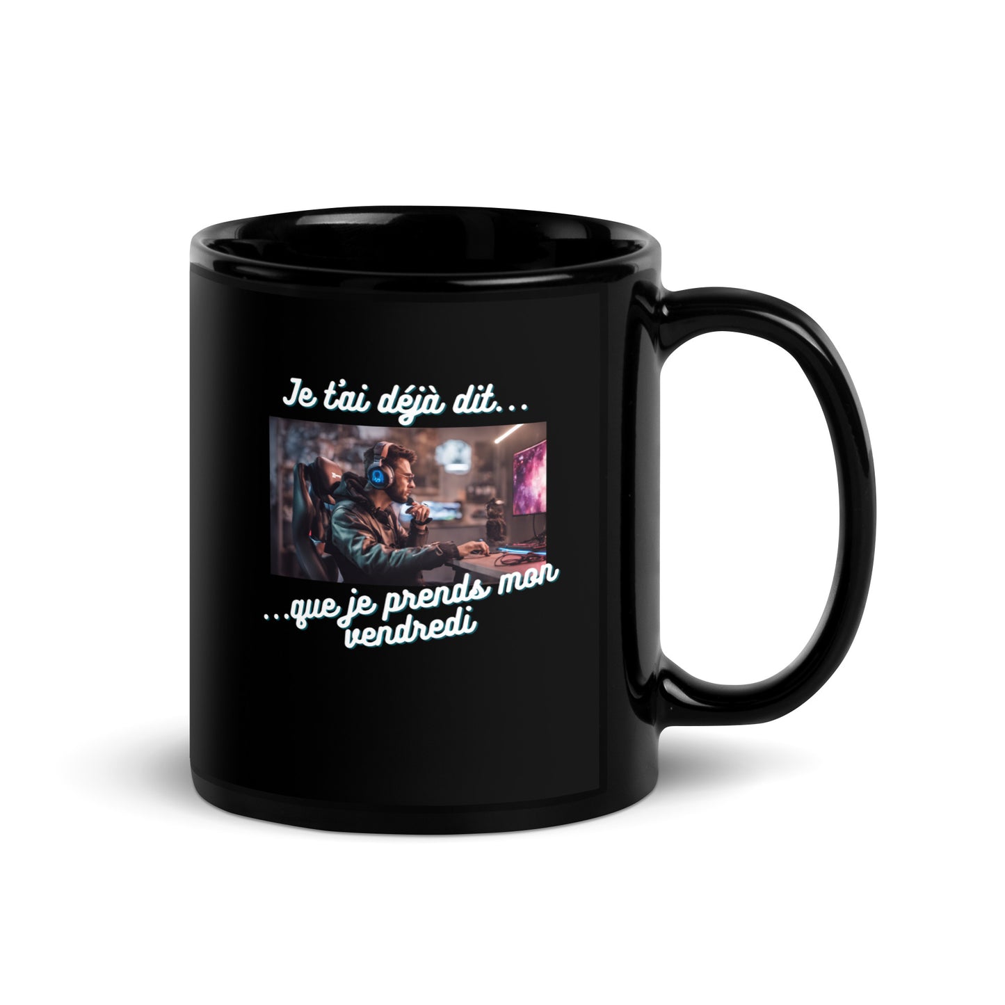 Mug noir - Vendredi #11