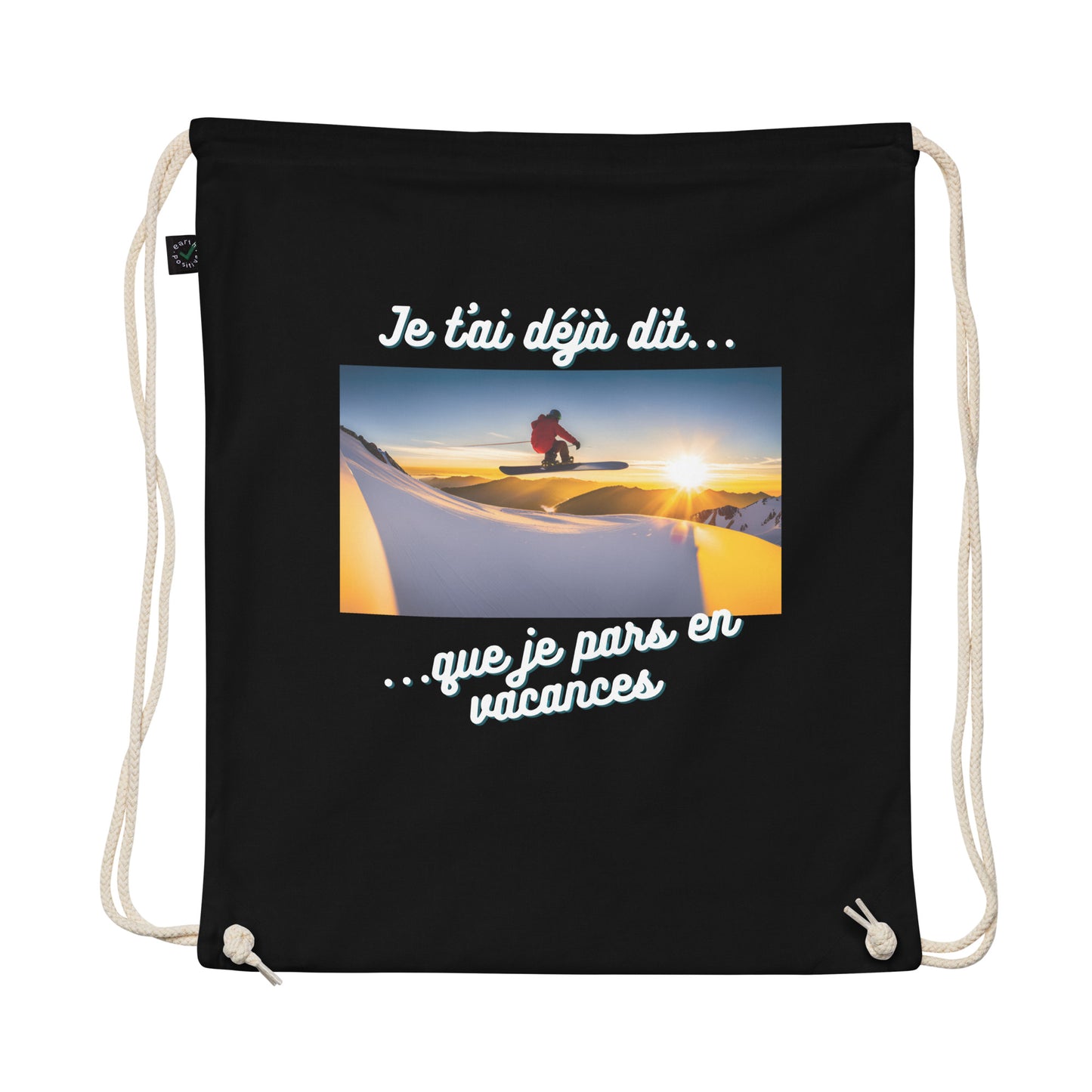 Sac à cordon bio - Vacances #4