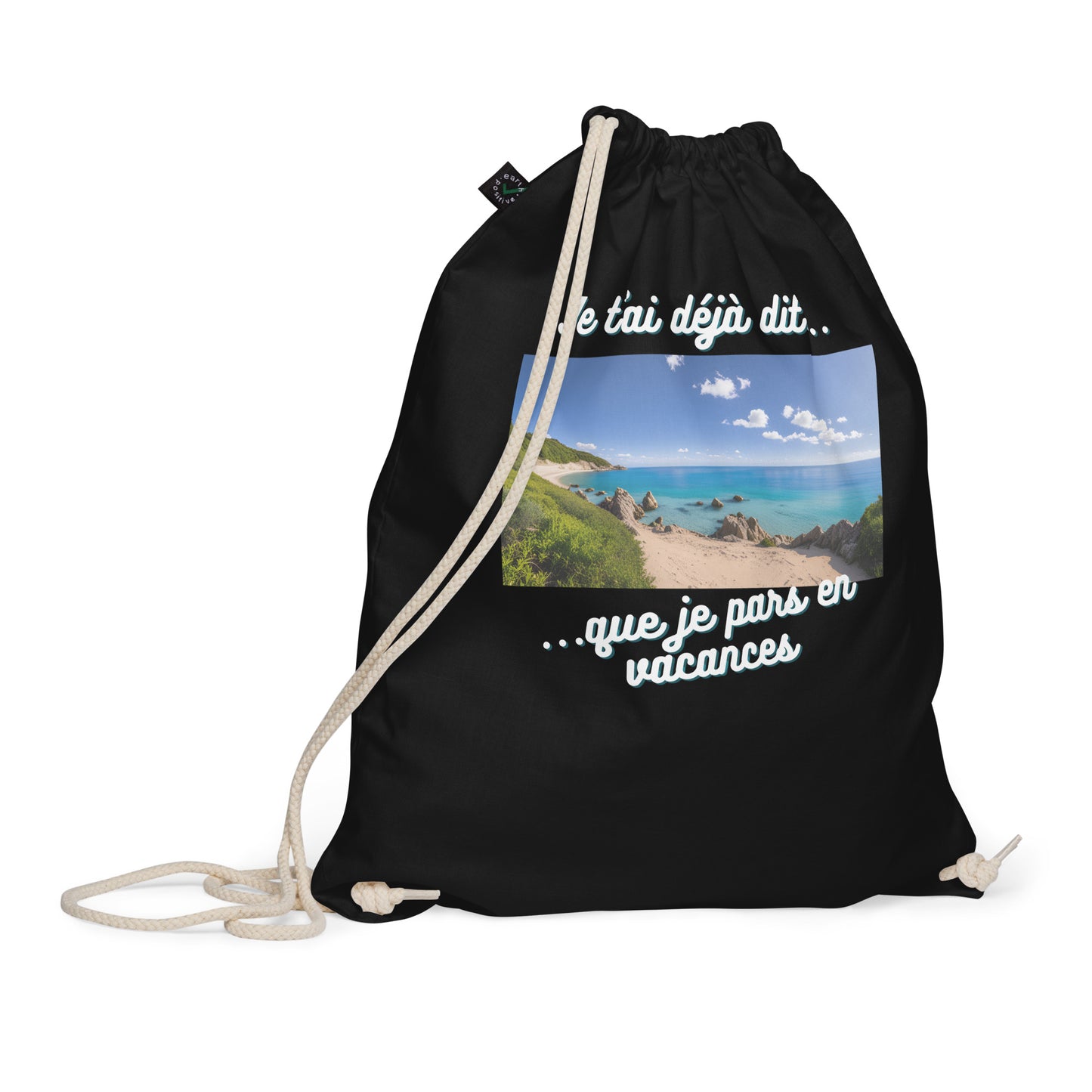Sac à cordon bio - Vacances #6