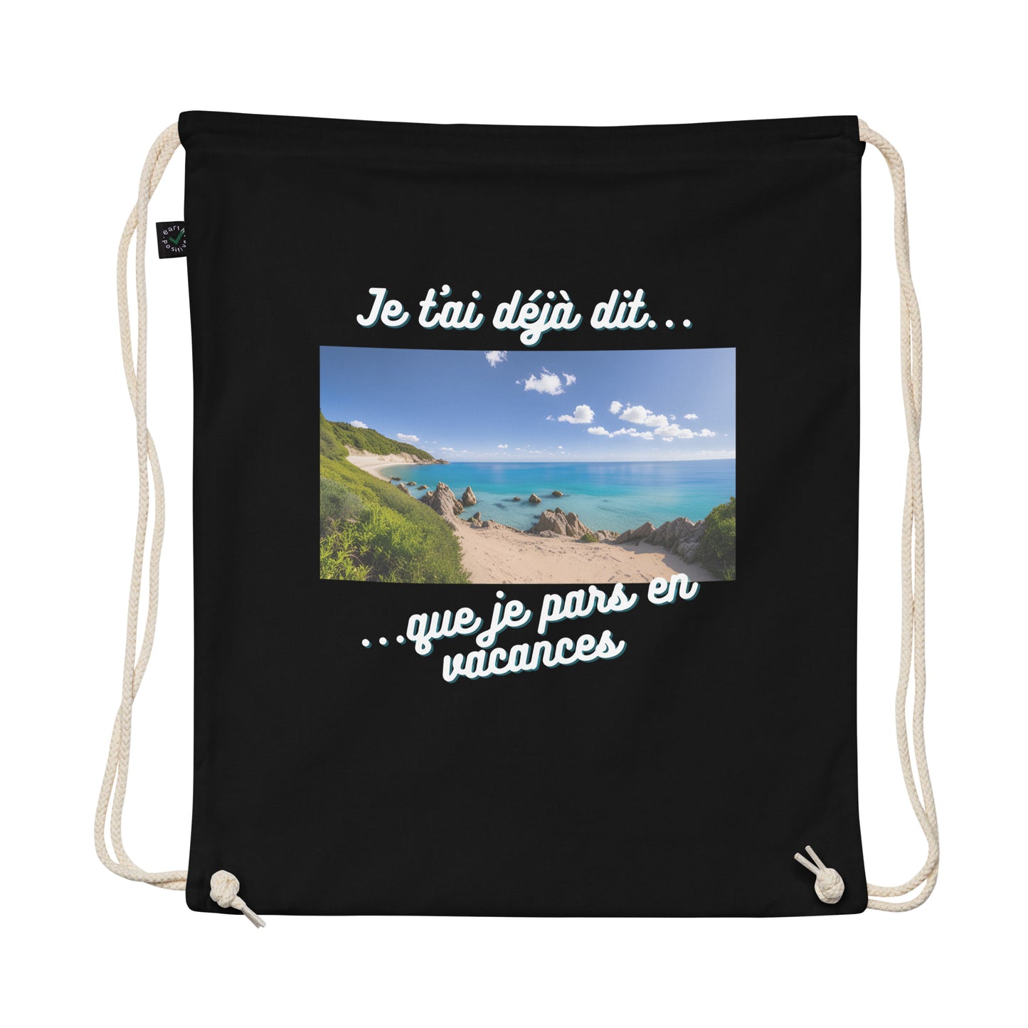 Sac à cordon bio - Vacances #6