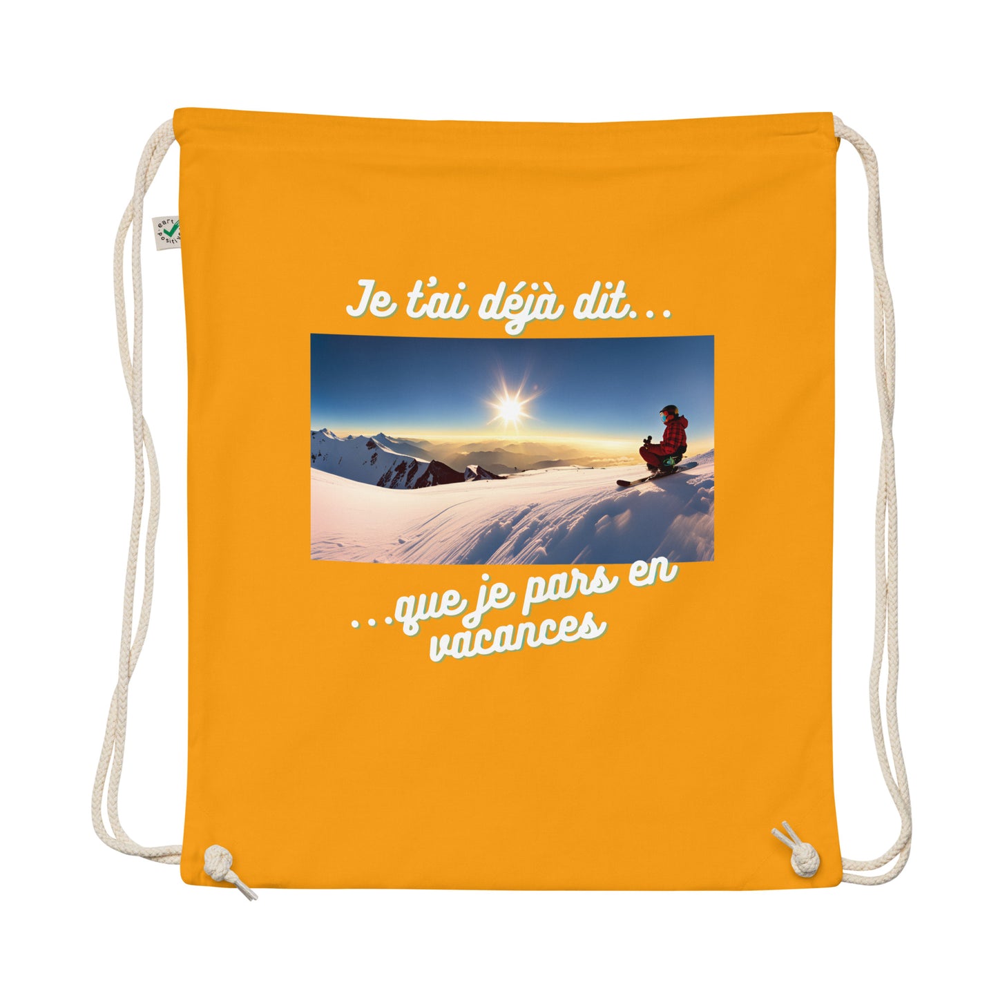 Sac à cordon bio - Vacances #5