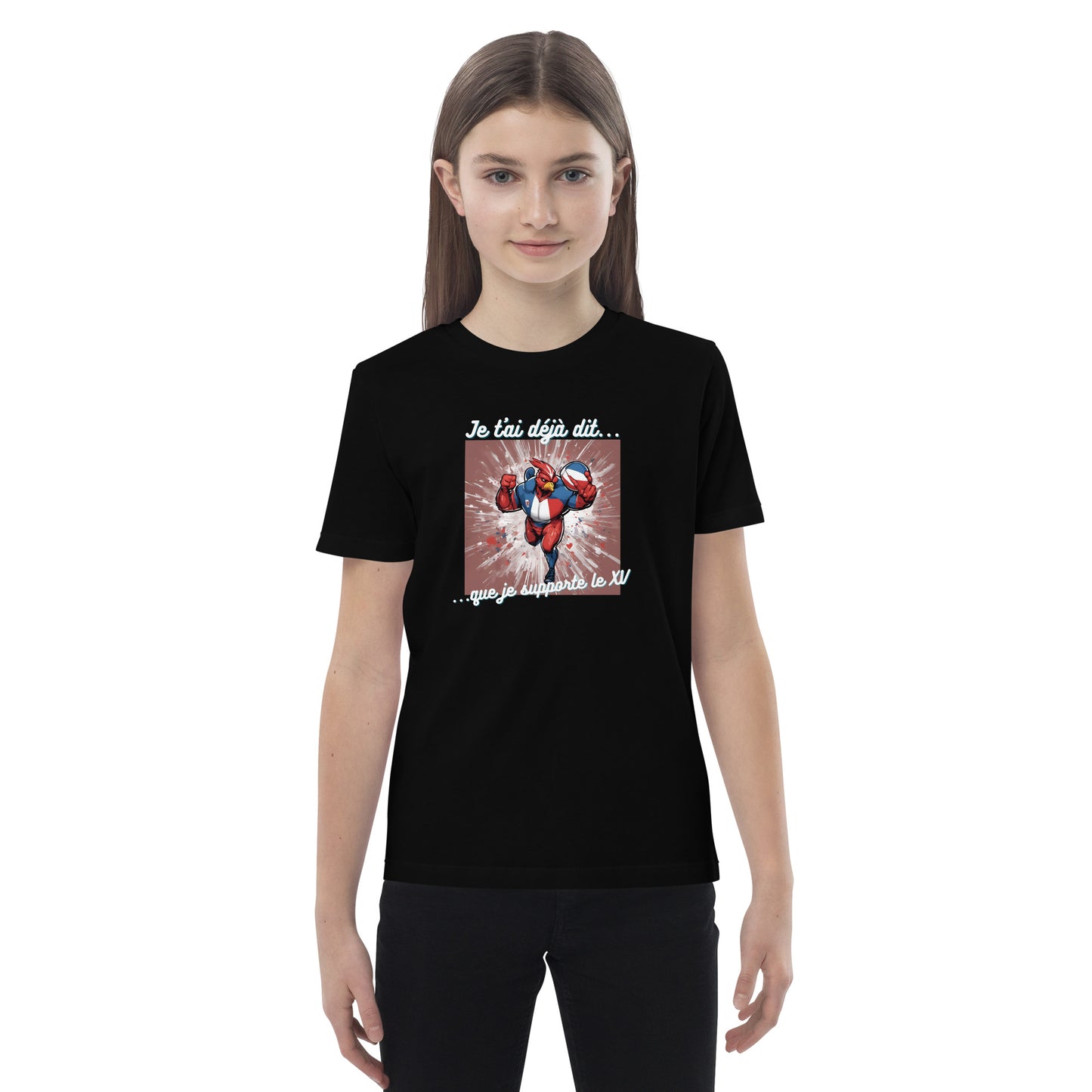 T-shirt enfant bio - Rugby #2