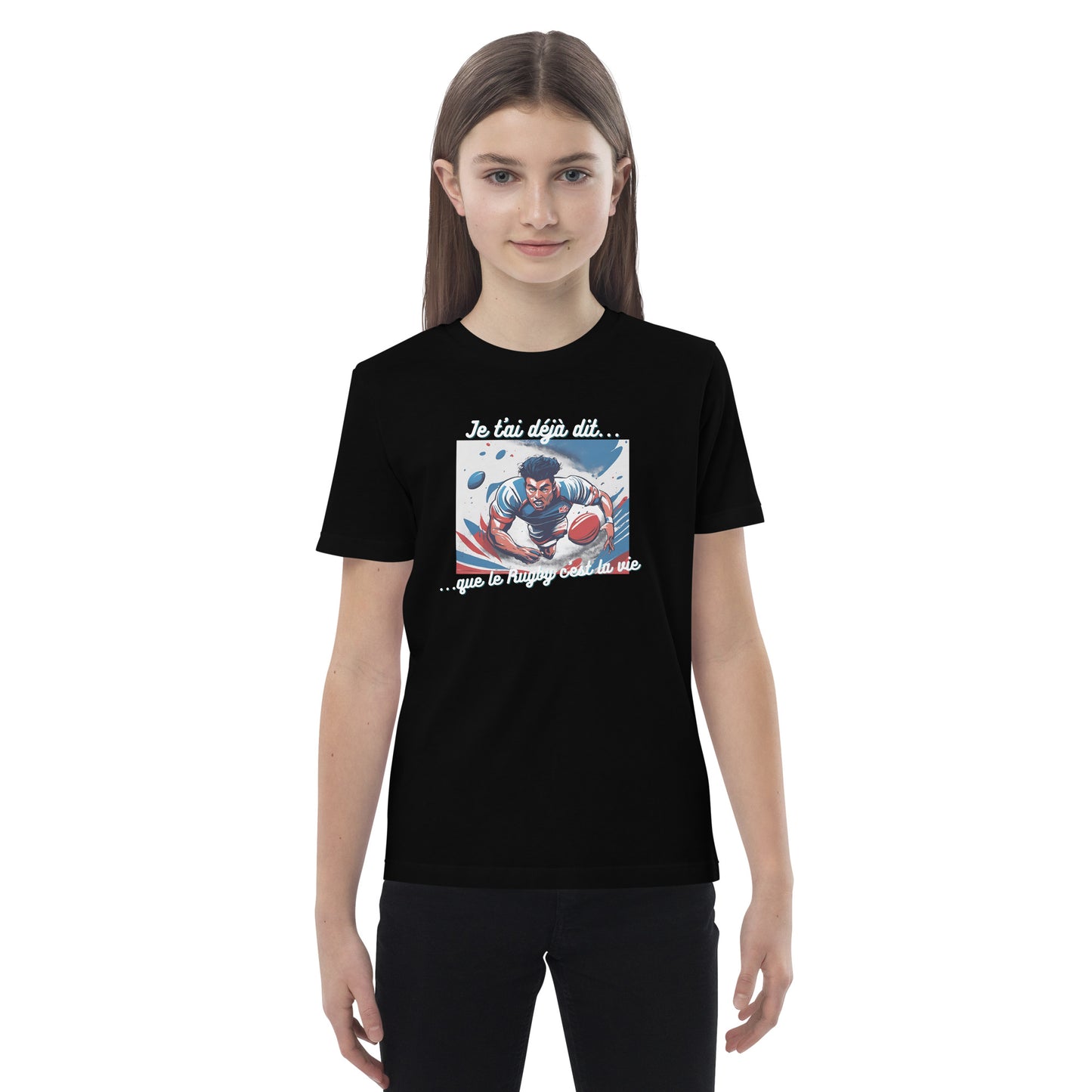 T-shirt enfant bio - Rugby #3
