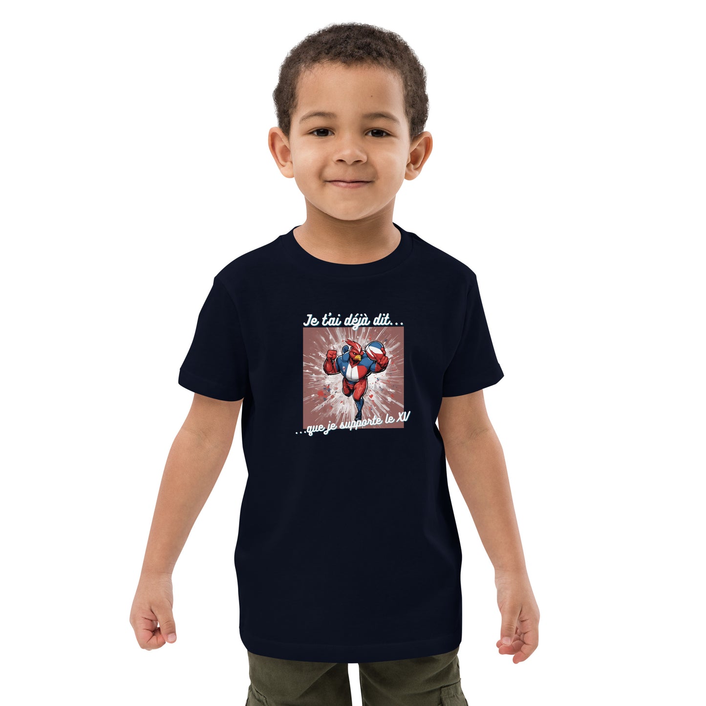 T-shirt enfant bio - Rugby #2