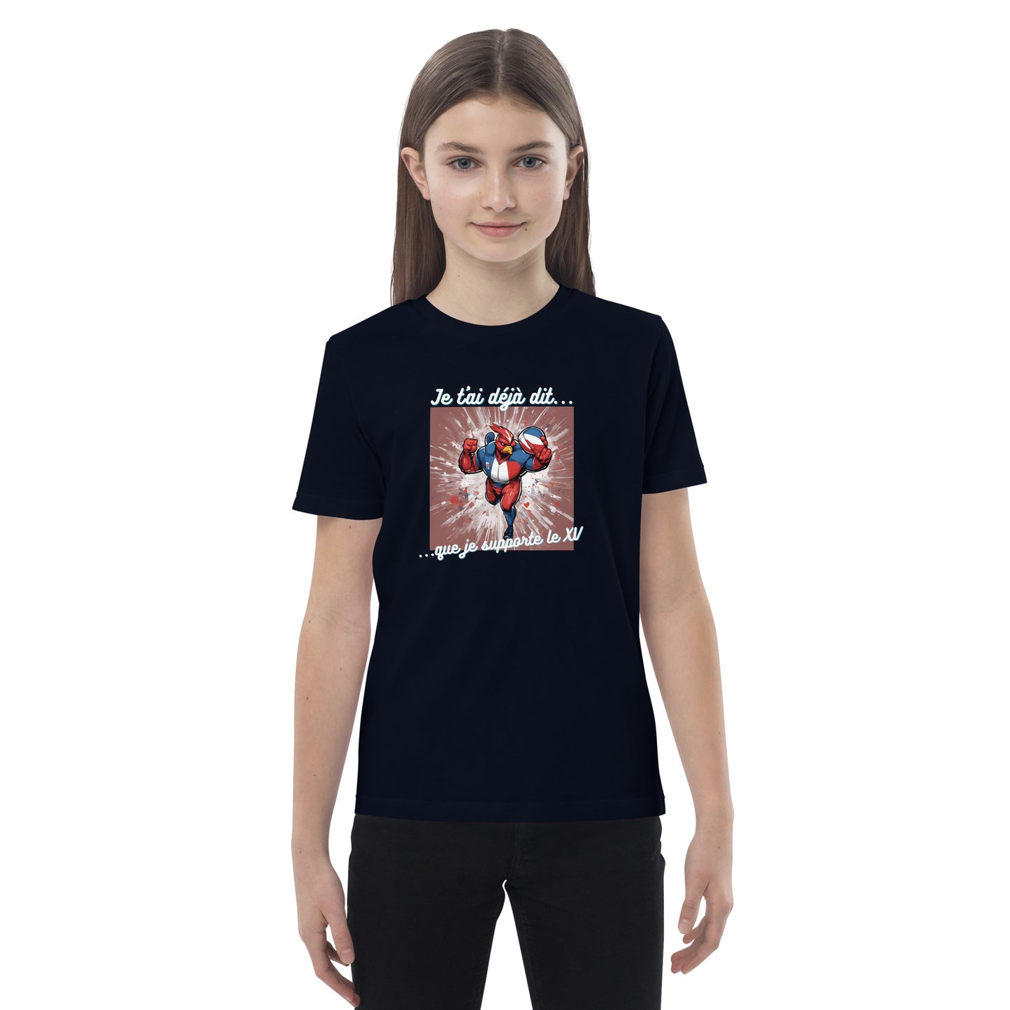 T-shirt enfant bio - Rugby #2