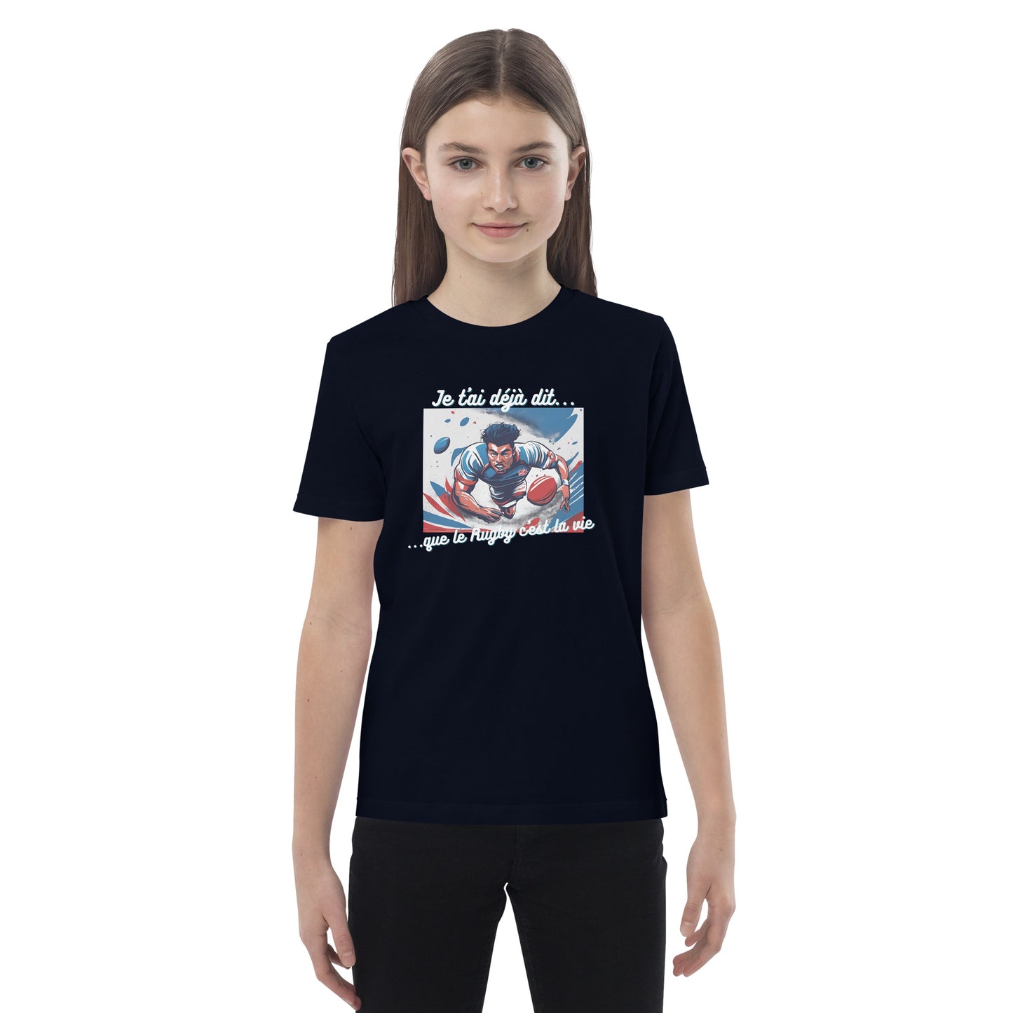 T-shirt enfant bio - Rugby #3