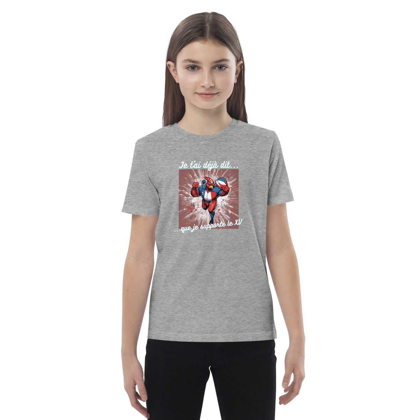 T-shirt enfant bio - Rugby #2