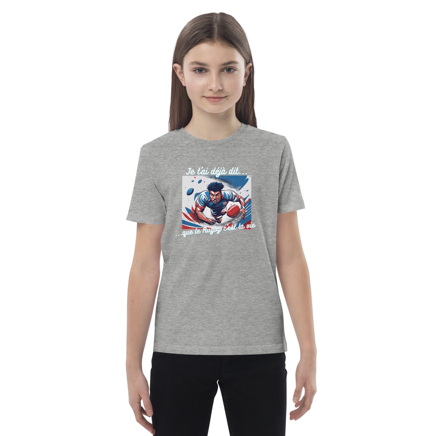 T-shirt enfant bio - Rugby #3