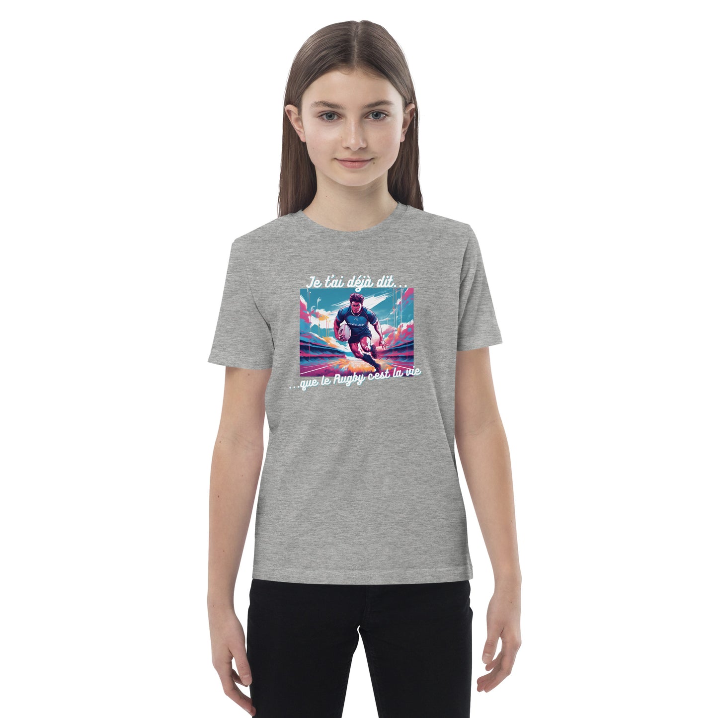 T-shirt enfant bio - Rugby #4
