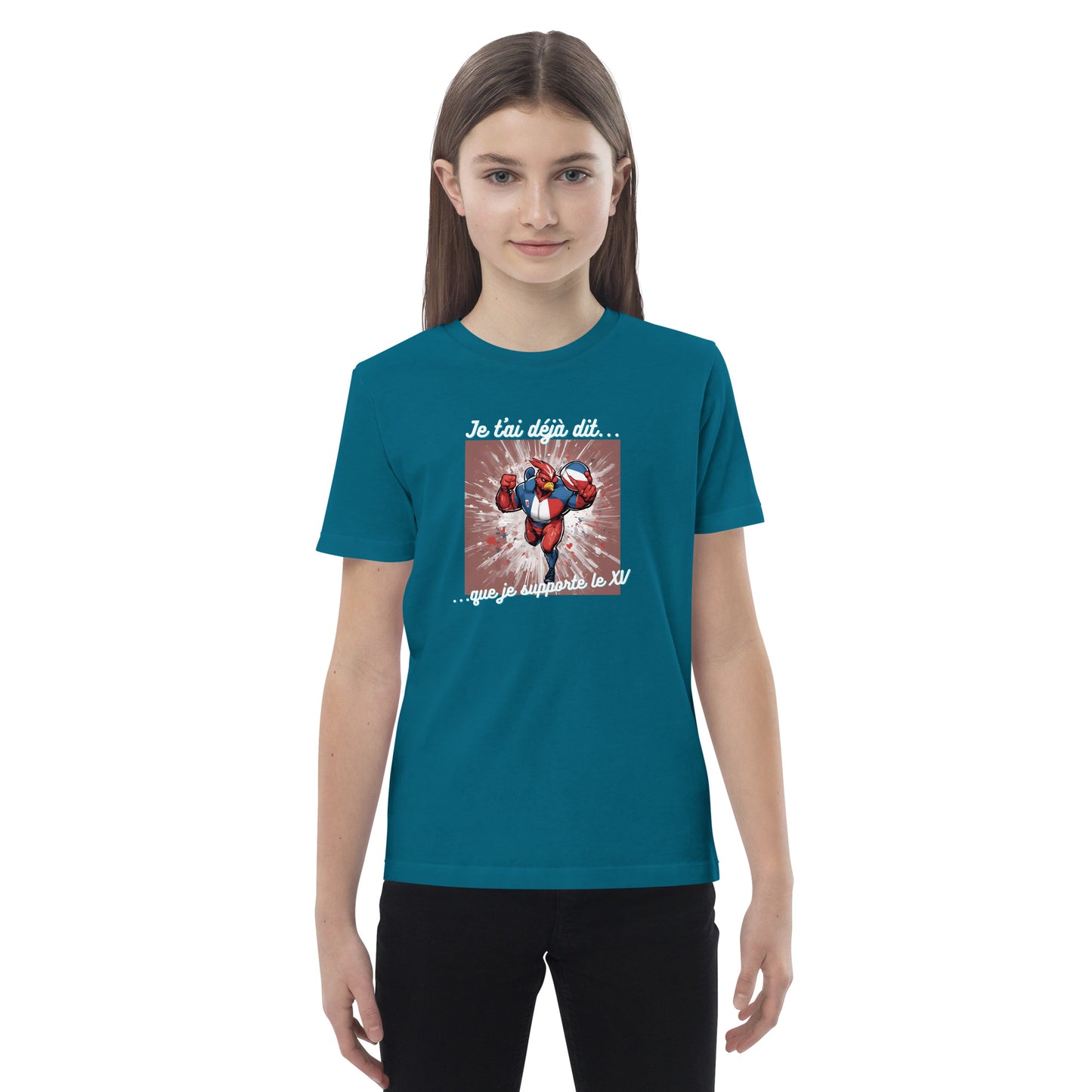 T-shirt enfant bio - Rugby #2