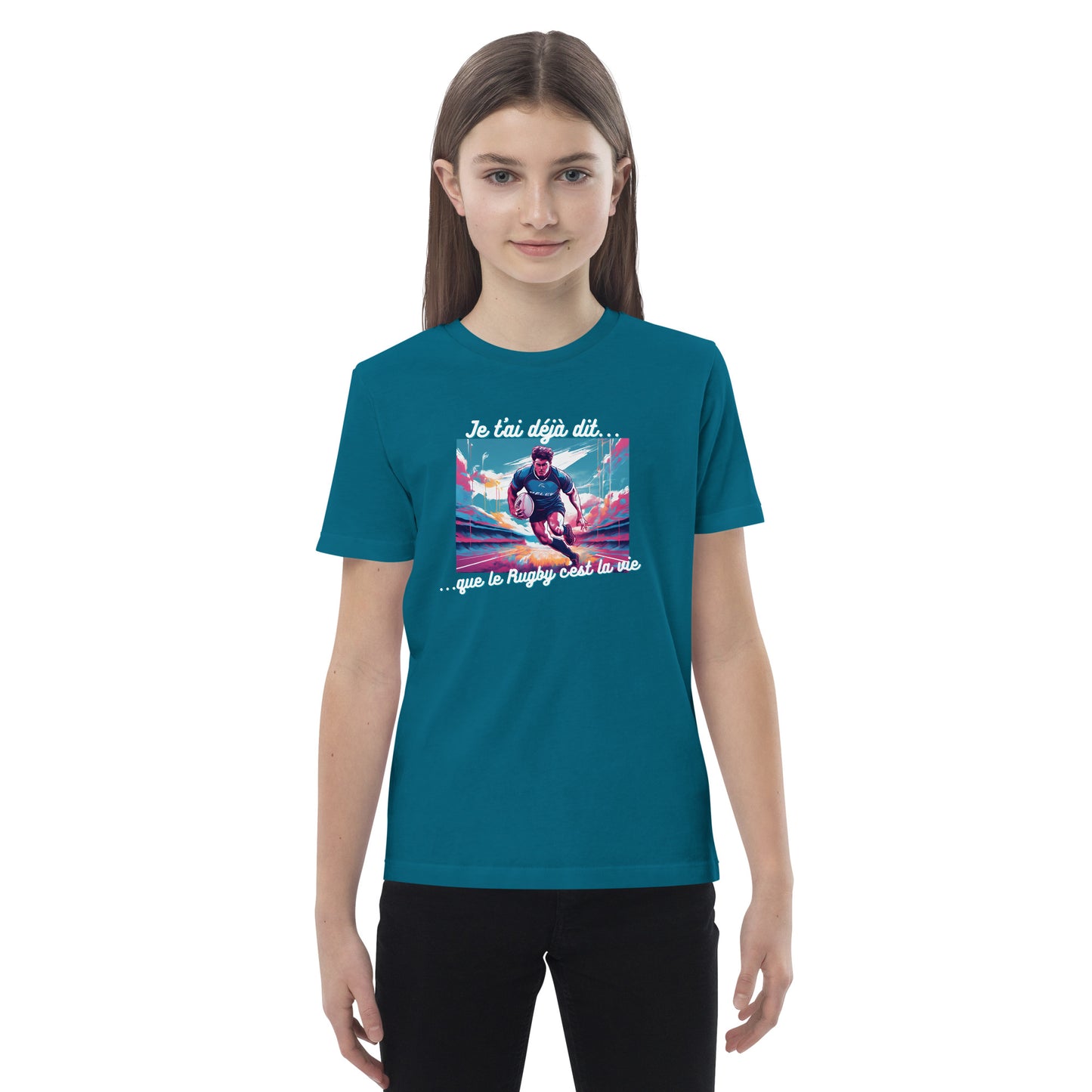 T-shirt enfant bio - Rugby #4