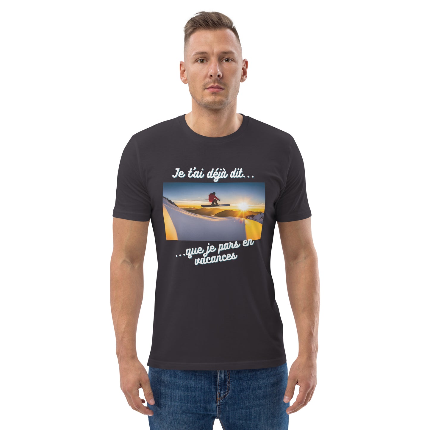 T-shirt homme bio : Vacances #4