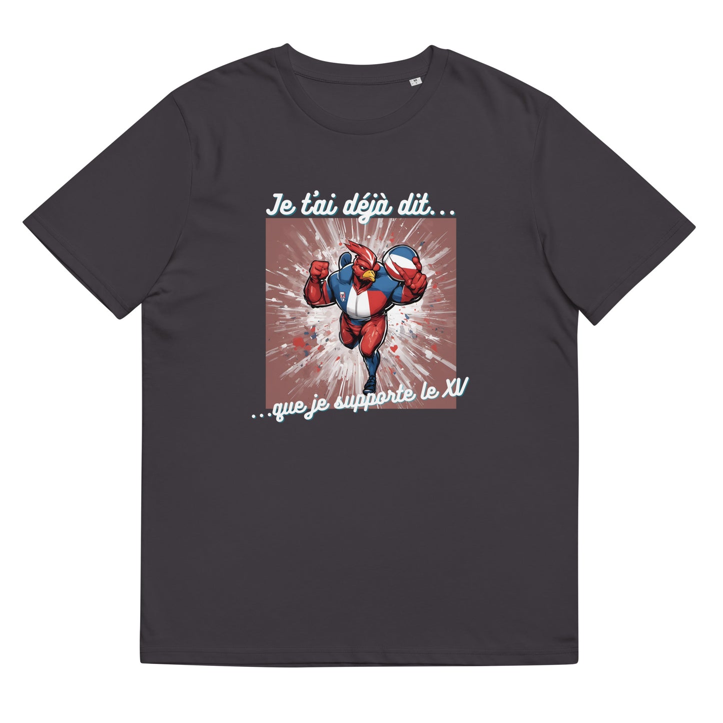T-shirt homme bio : Rugby #2