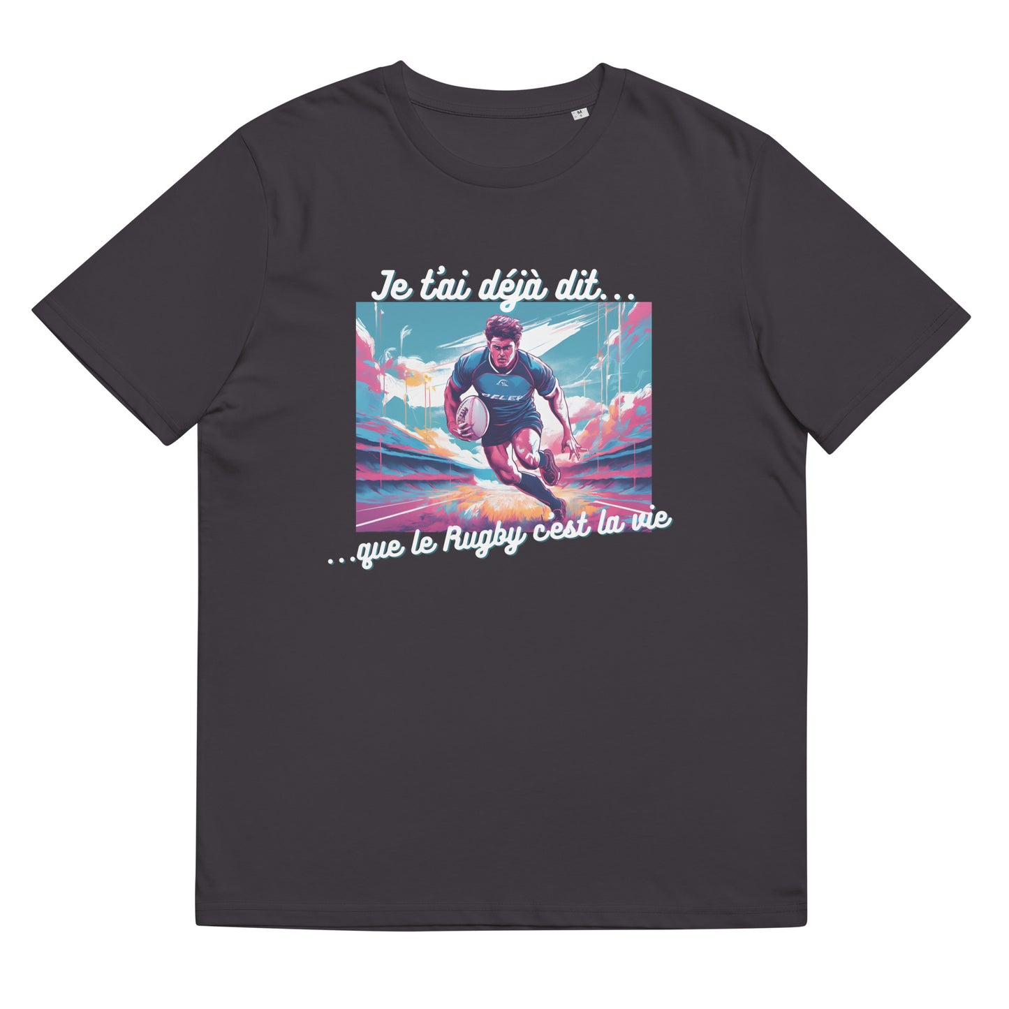 T-shirt homme bio : Rugby #4