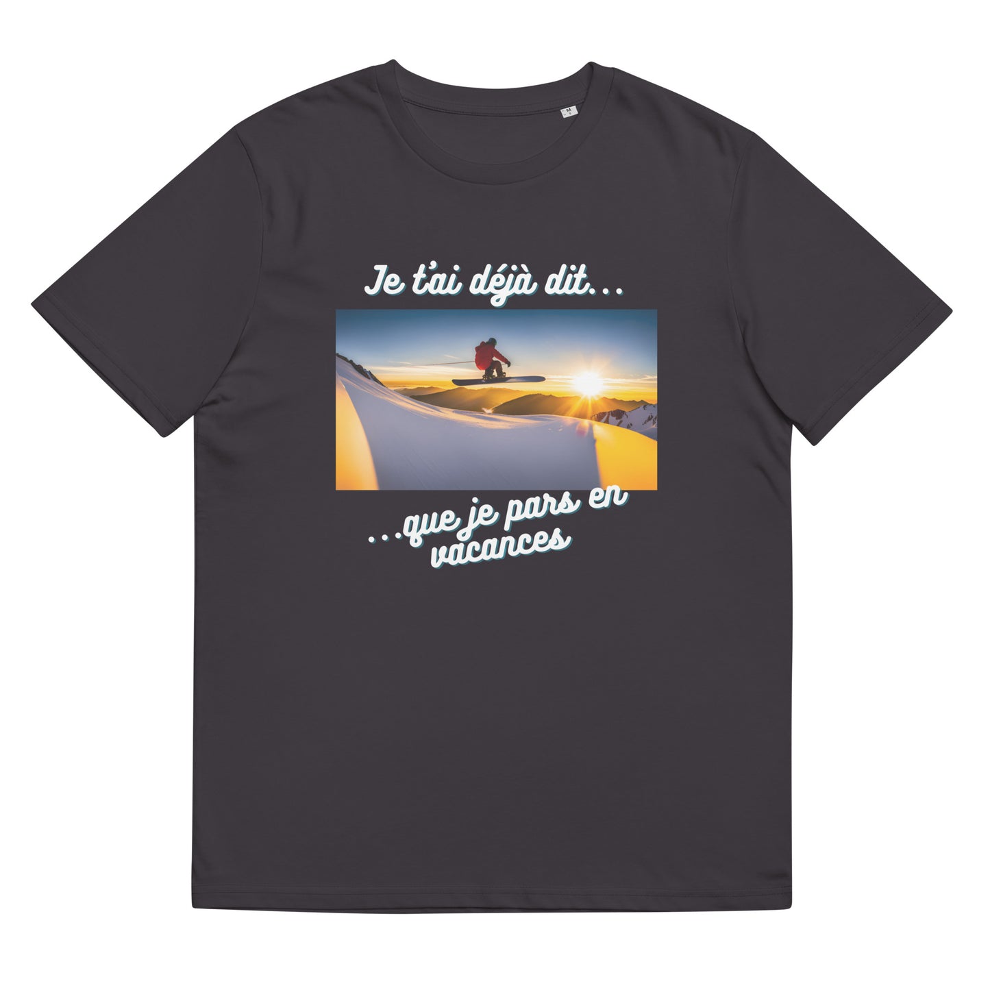 T-shirt homme bio : Vacances #4