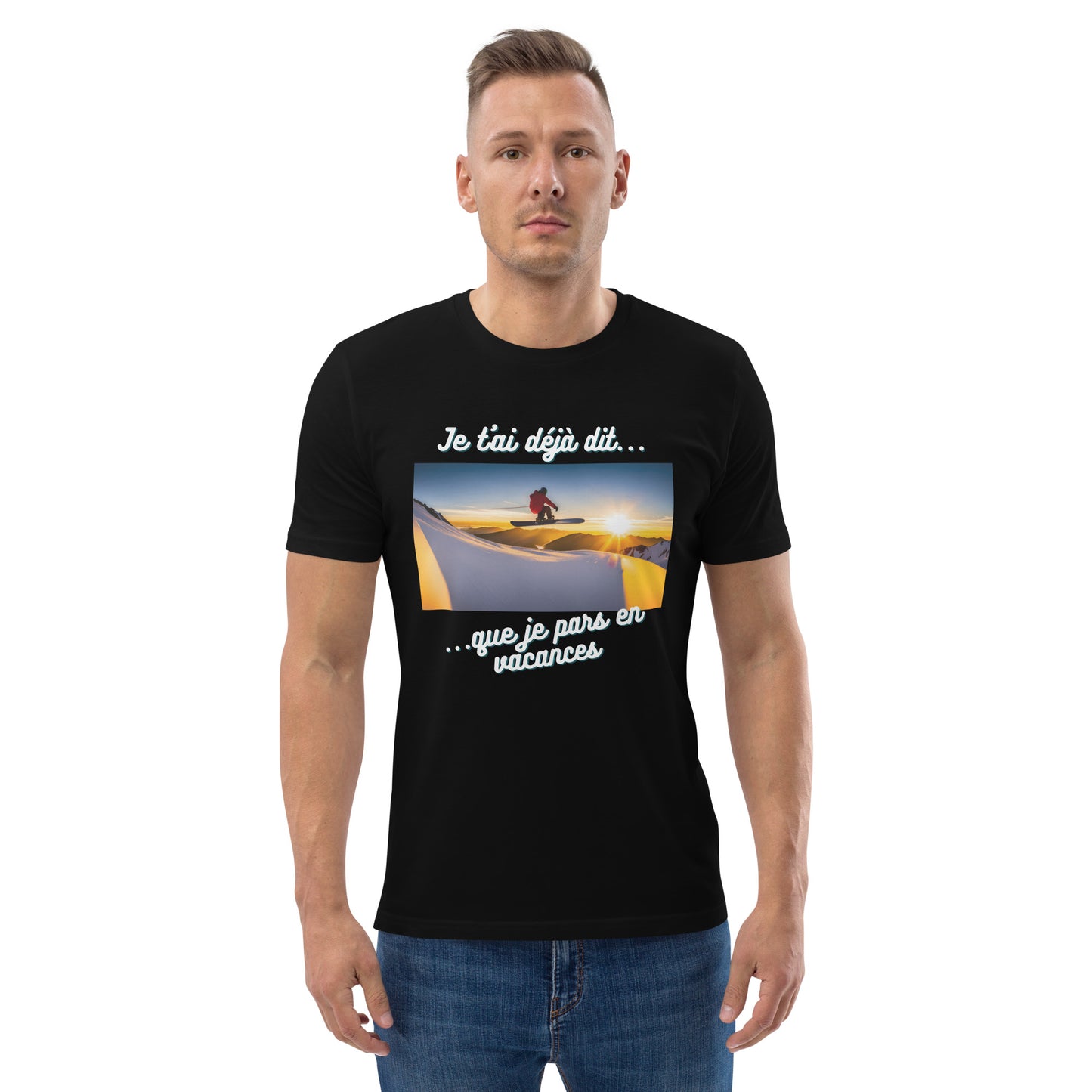 T-shirt homme bio : Vacances #4