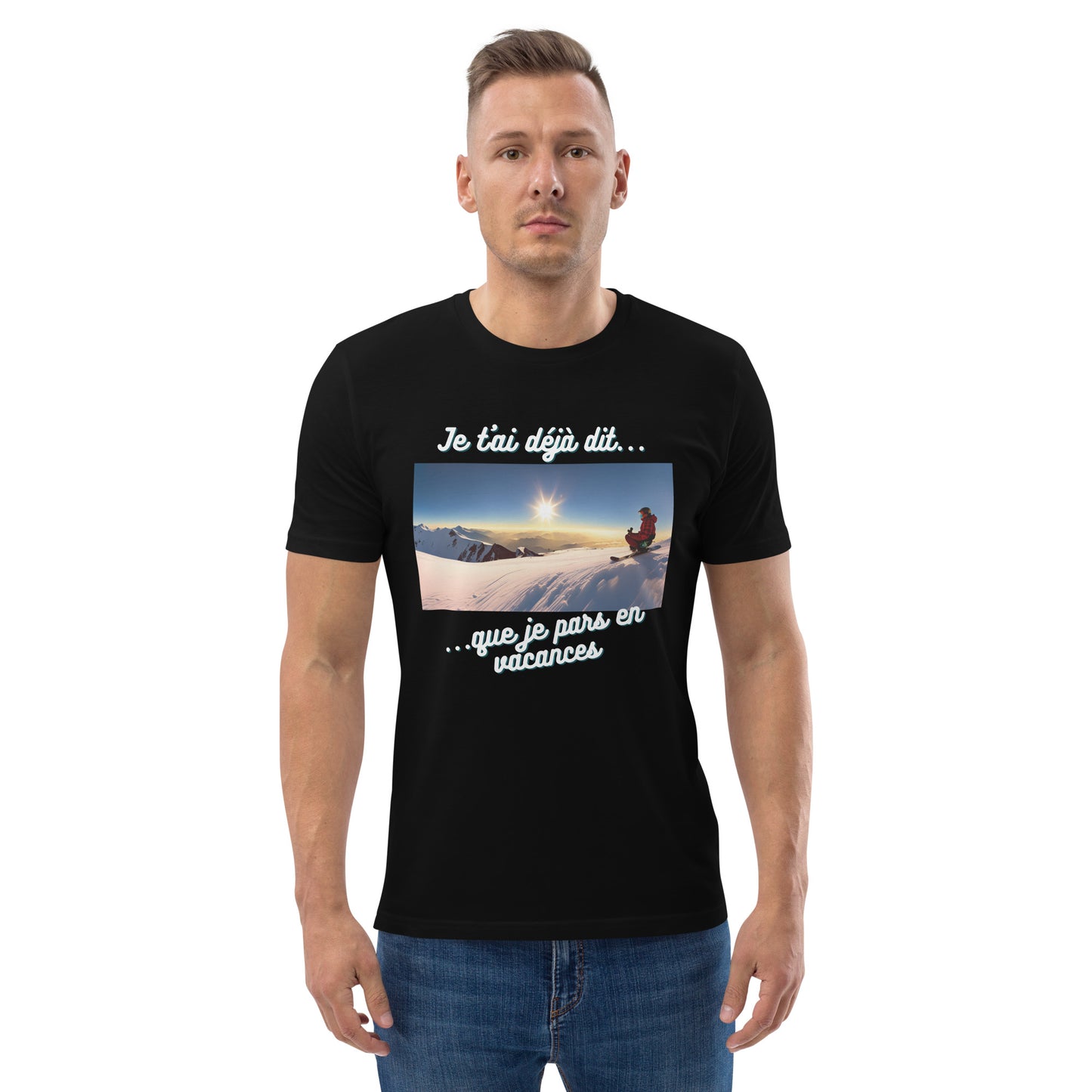 T-shirt homme bio : Vacances #5