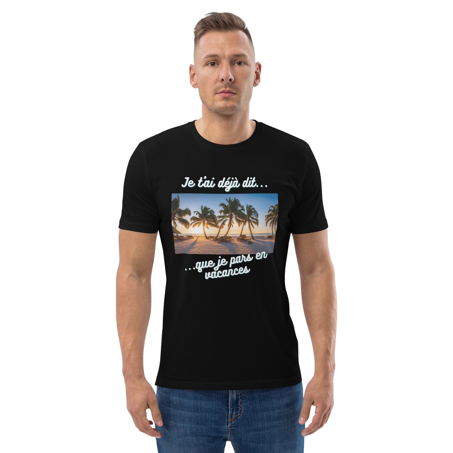 T-shirt homme bio : Vacances #7