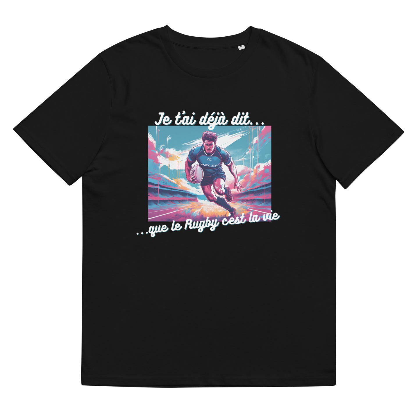 T-shirt homme bio : Rugby #4