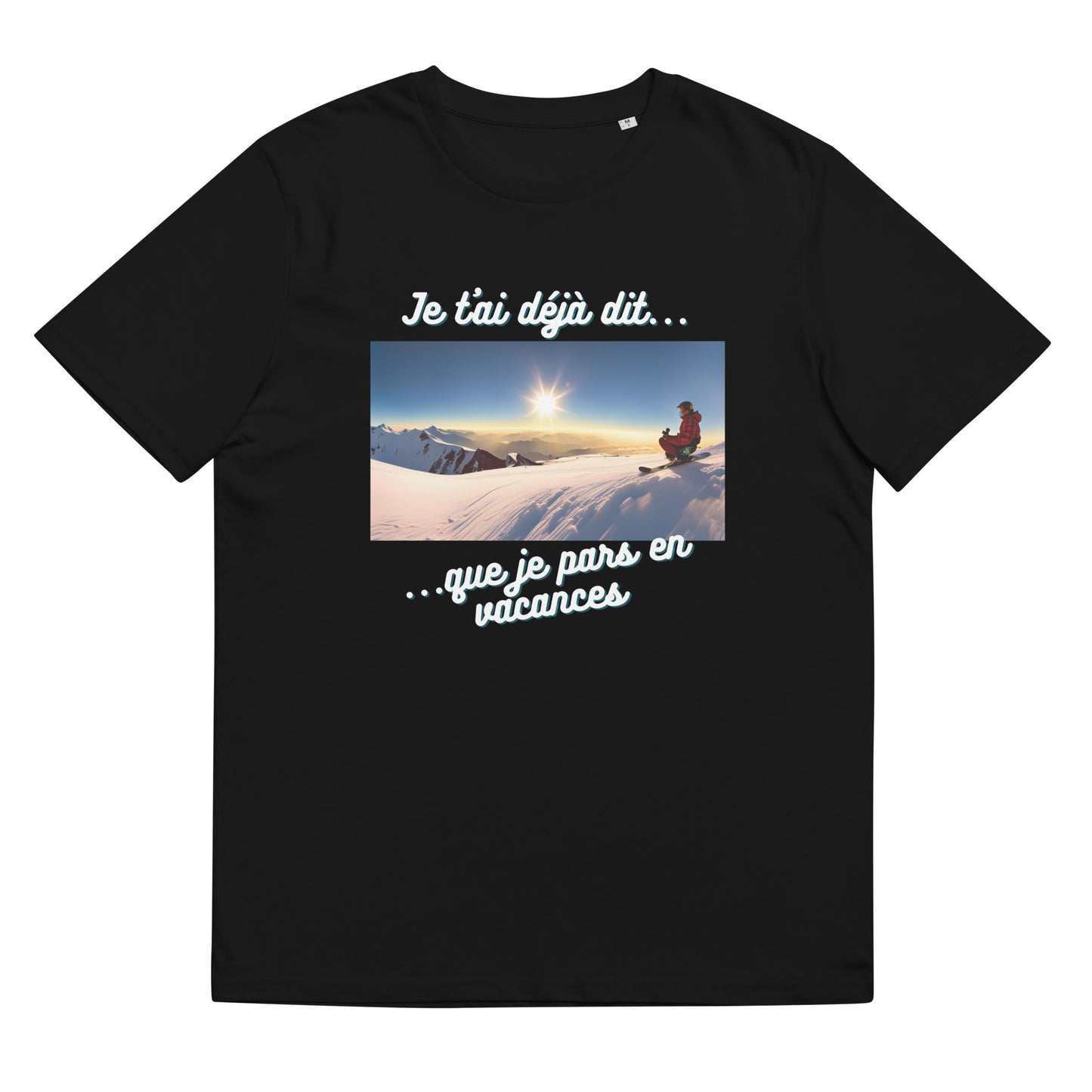 T-shirt homme bio : Vacances #5