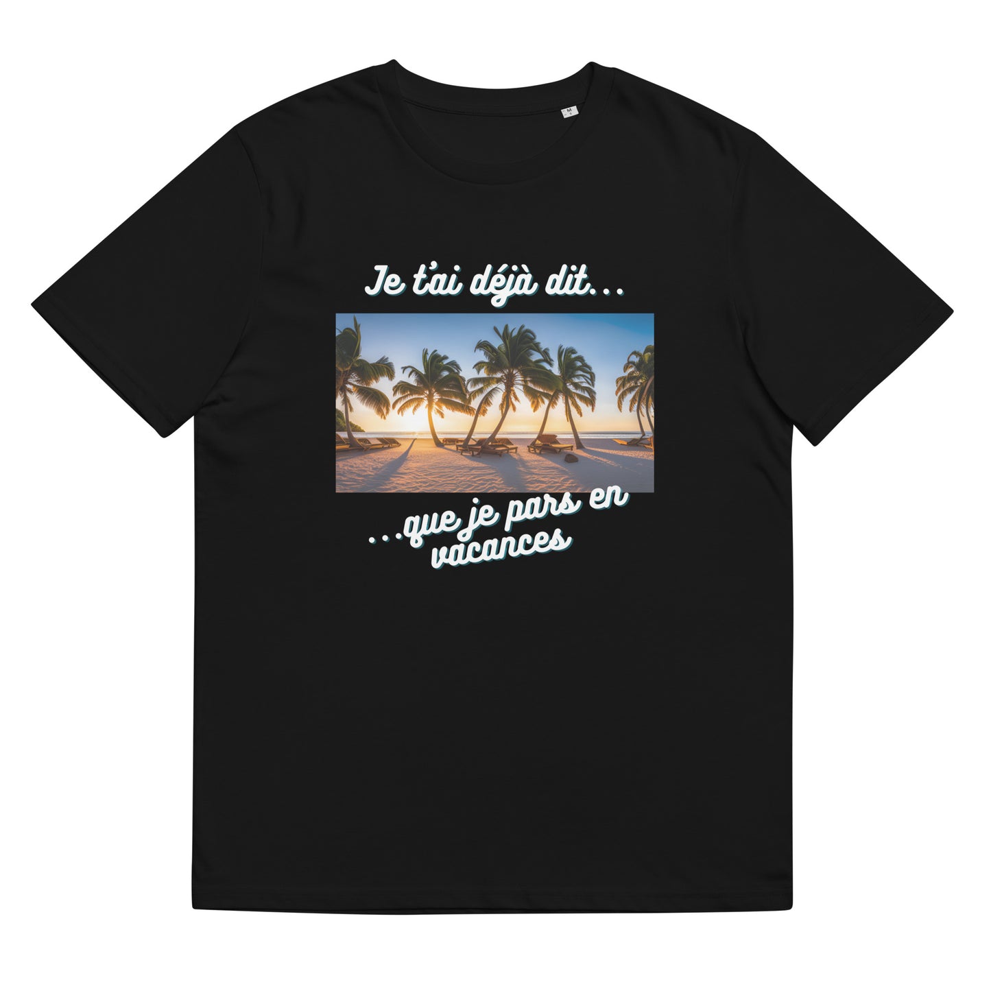 T-shirt homme bio : Vacances #7