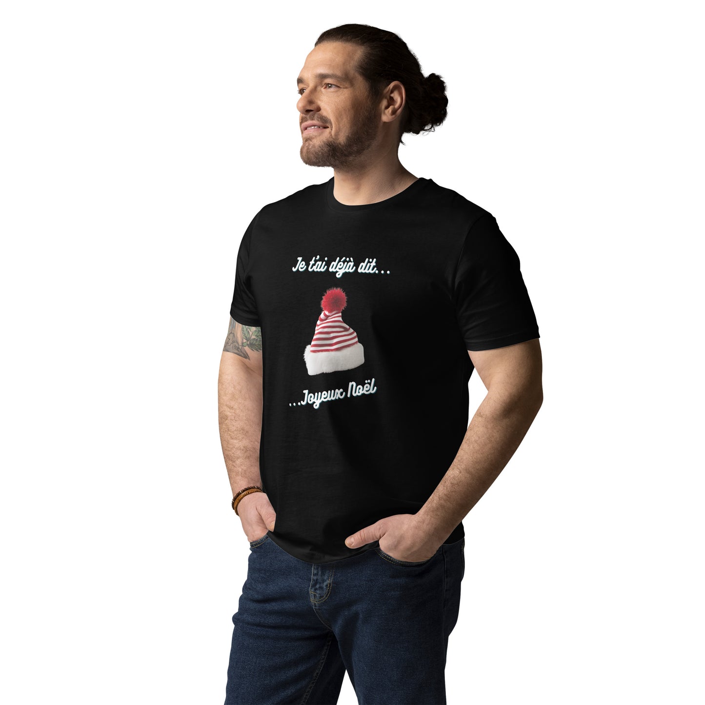 T-shirt homme bio : Noel #4