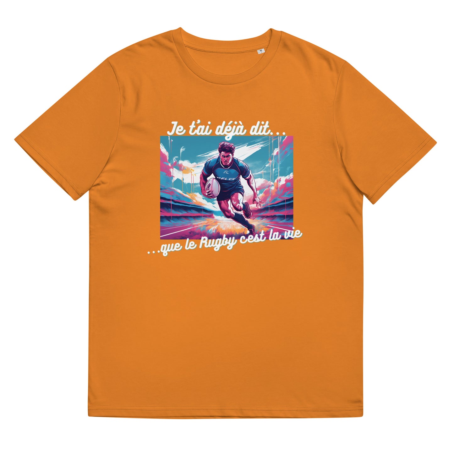 T-shirt homme bio : Rugby #4