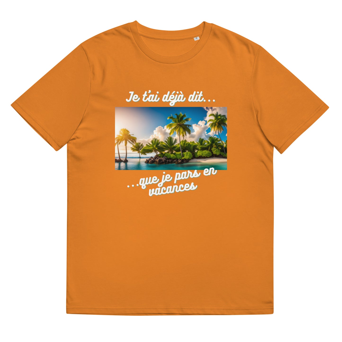 T-shirt homme bio : Vacances #2
