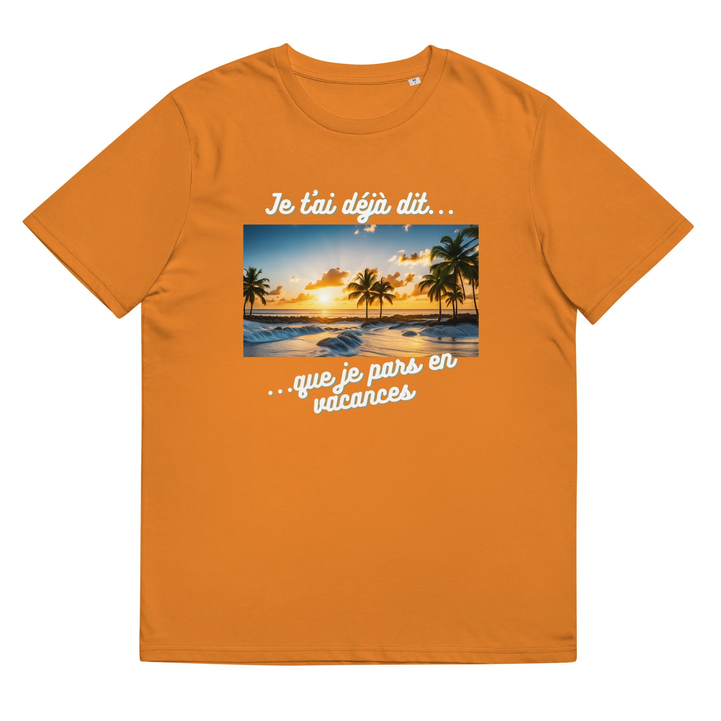 T-shirt homme bio : Vacances #3