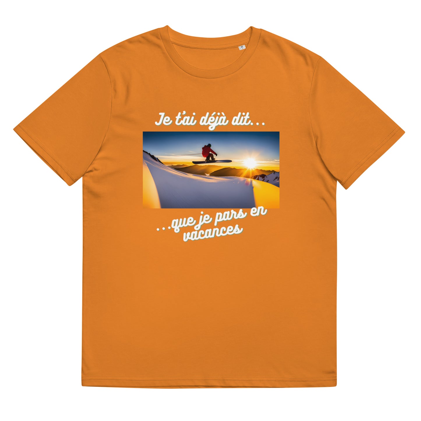 T-shirt homme bio : Vacances #4