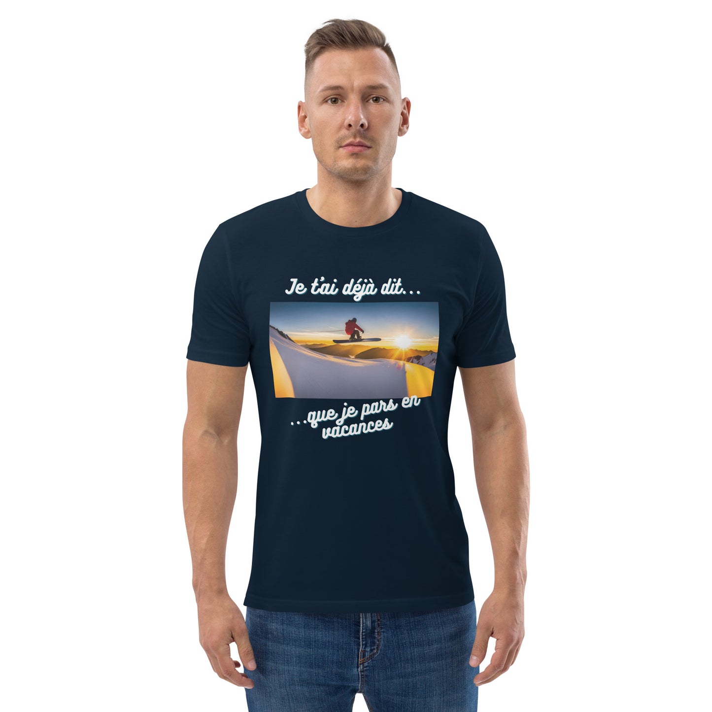 T-shirt homme bio : Vacances #4