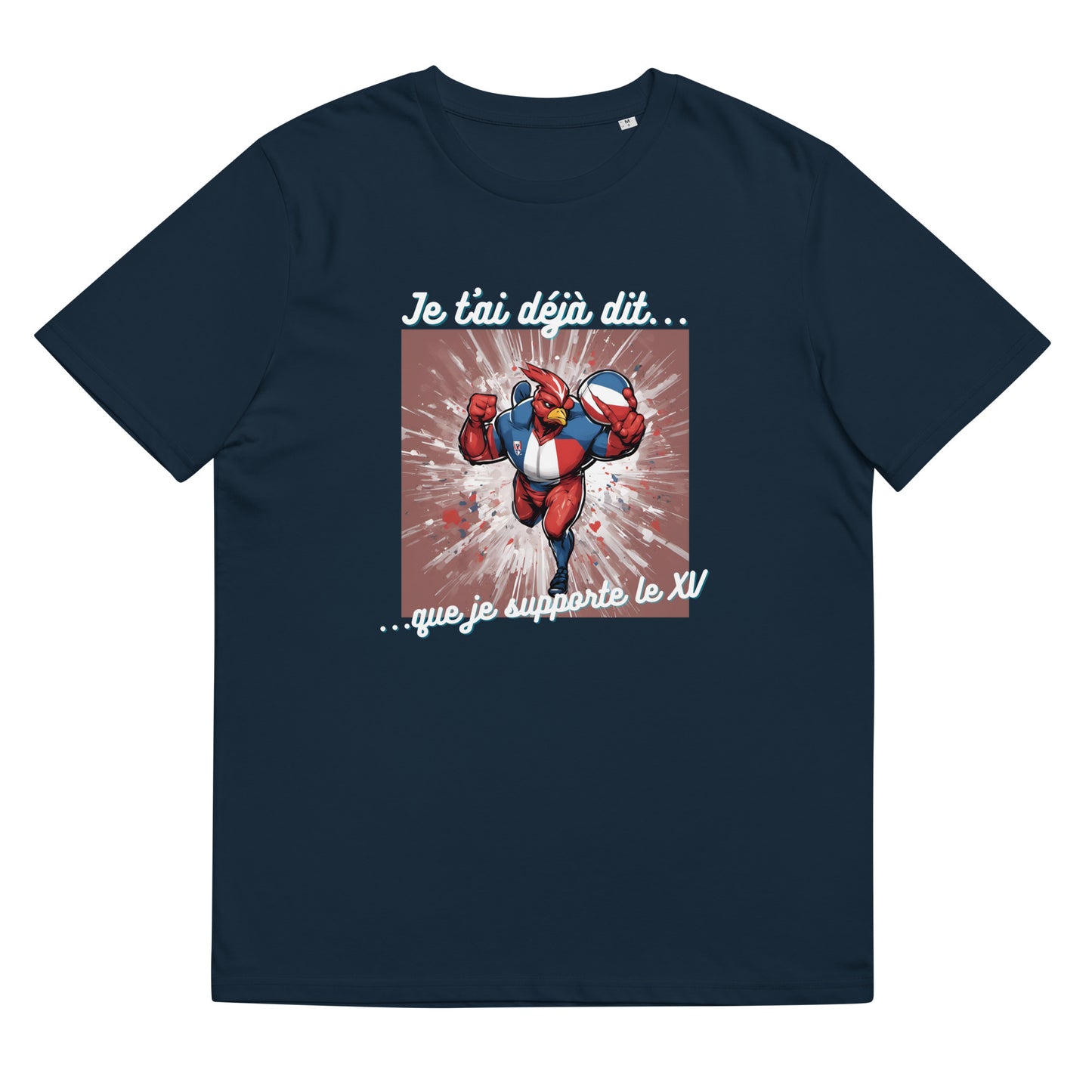 T-shirt homme bio : Rugby #2