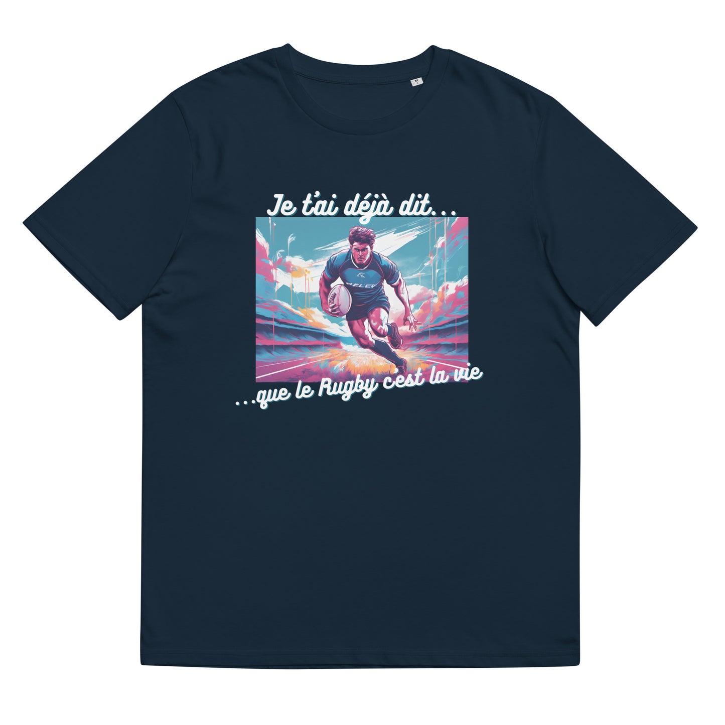 T-shirt homme bio : Rugby #4