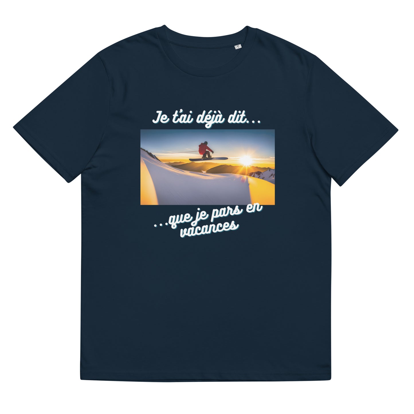 T-shirt homme bio : Vacances #4