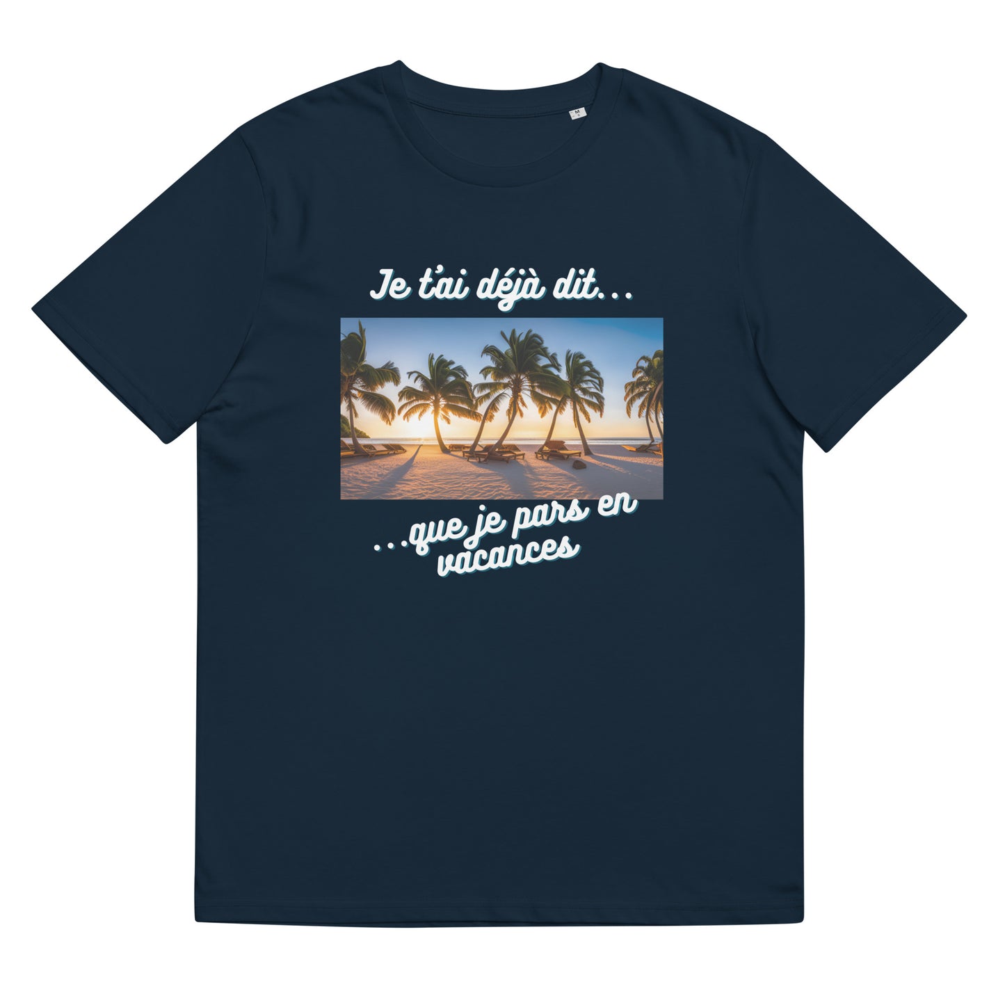 T-shirt homme bio : Vacances #7