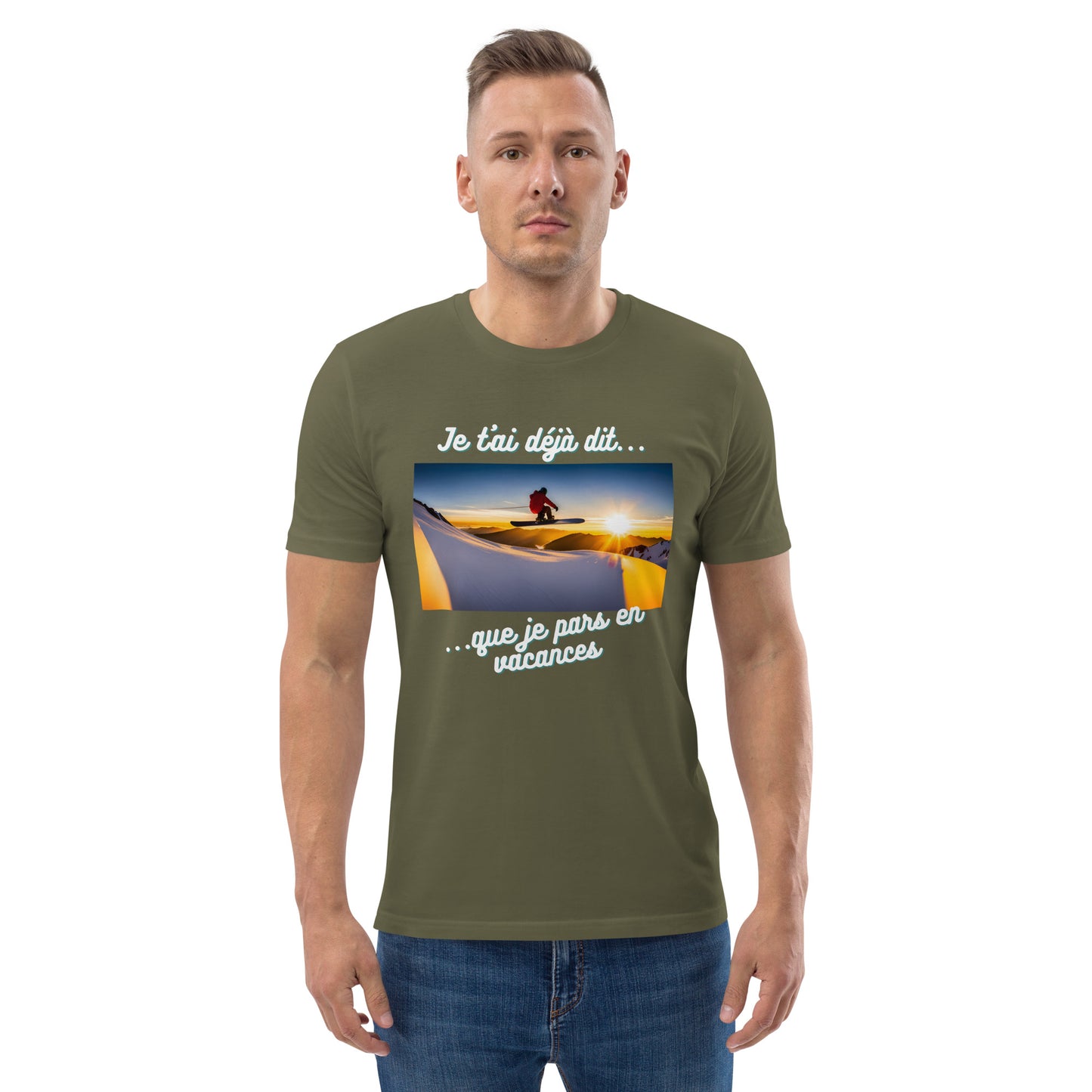 T-shirt homme bio : Vacances #4