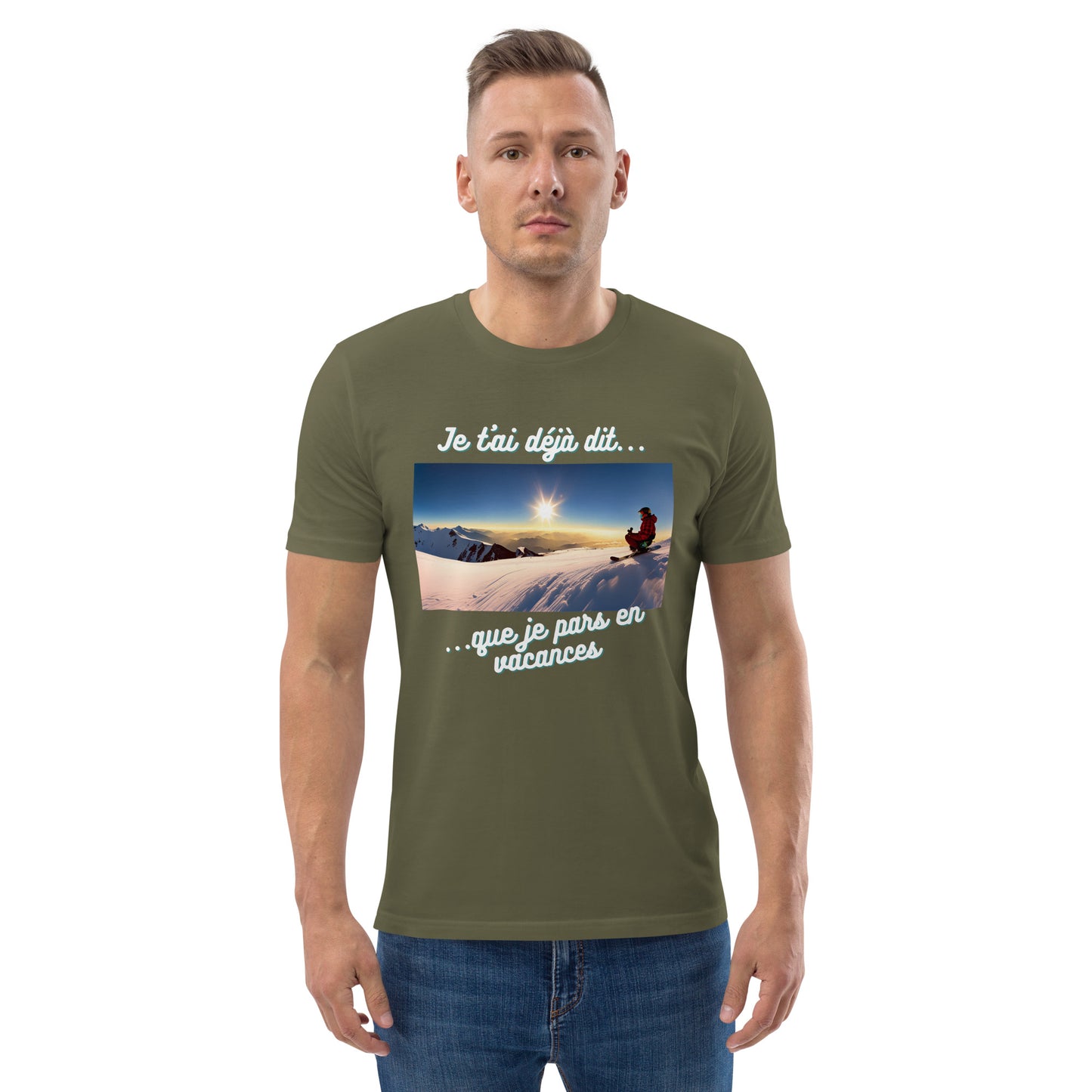 T-shirt homme bio : Vacances #5