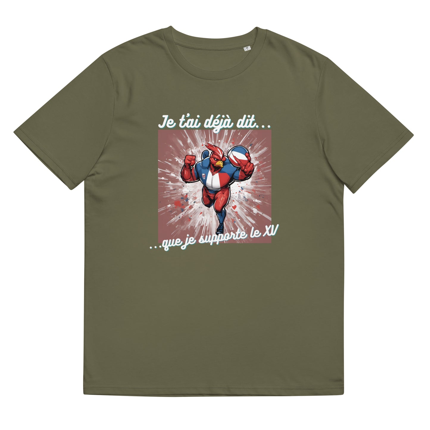 T-shirt homme bio : Rugby #2