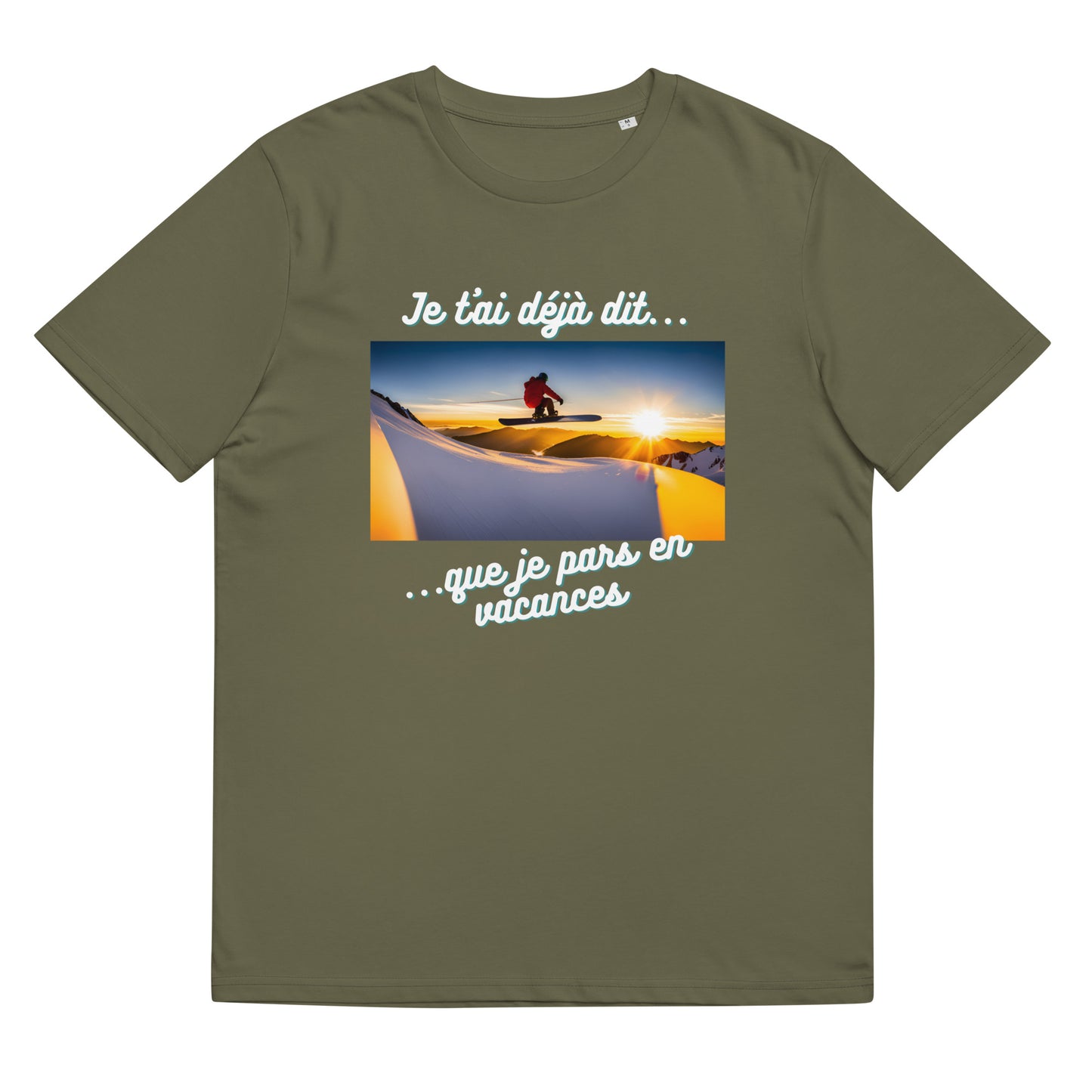 T-shirt homme bio : Vacances #4