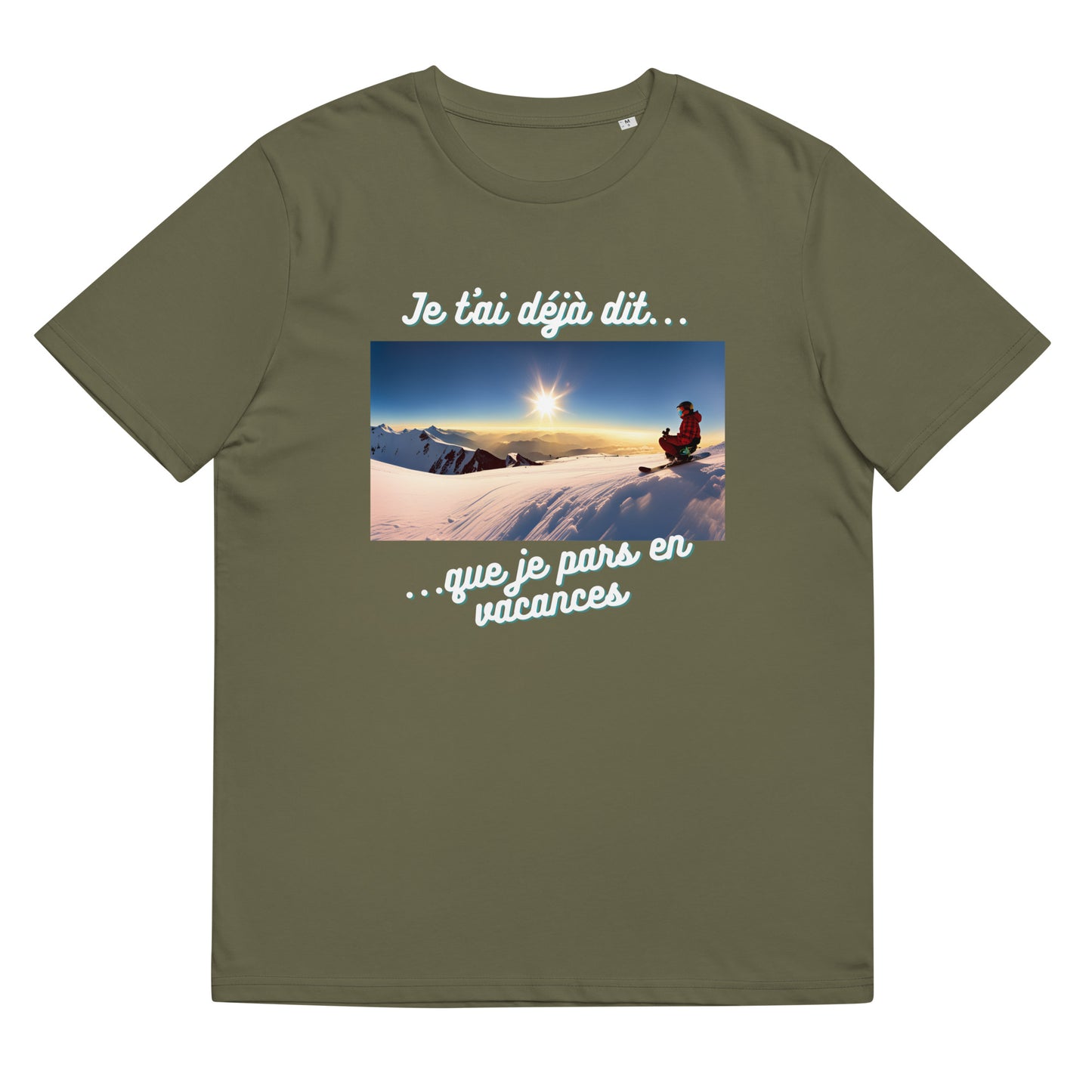 T-shirt homme bio : Vacances #5