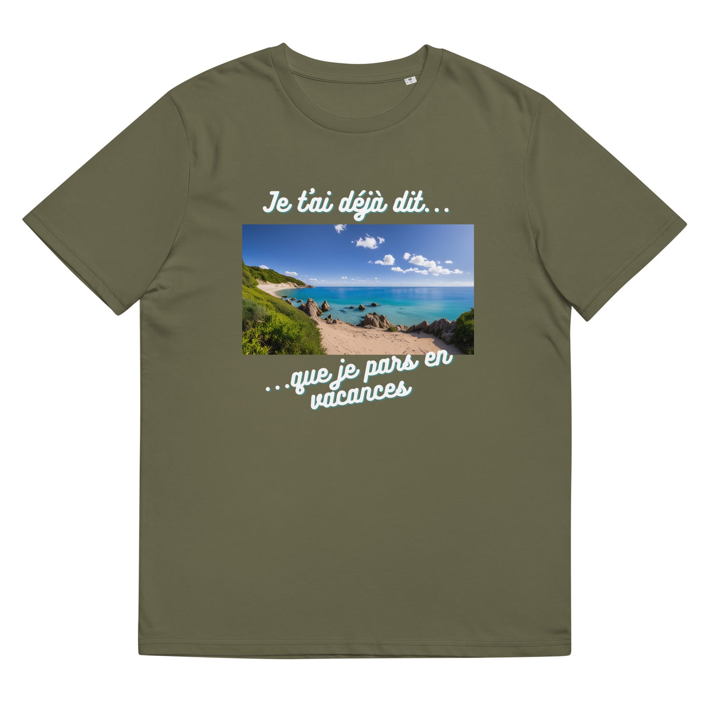 T-shirt homme bio : Vacances #6