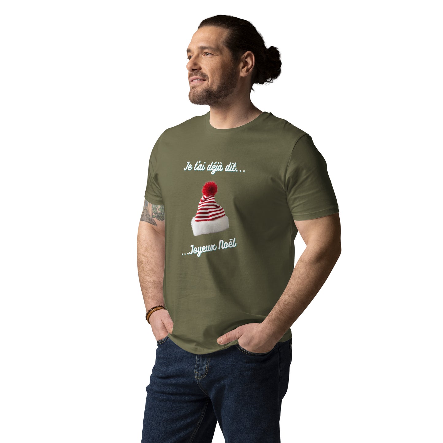 T-shirt homme bio : Noel #4