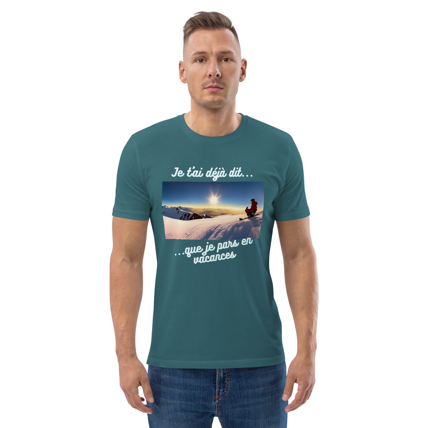 T-shirt homme bio : Vacances #5