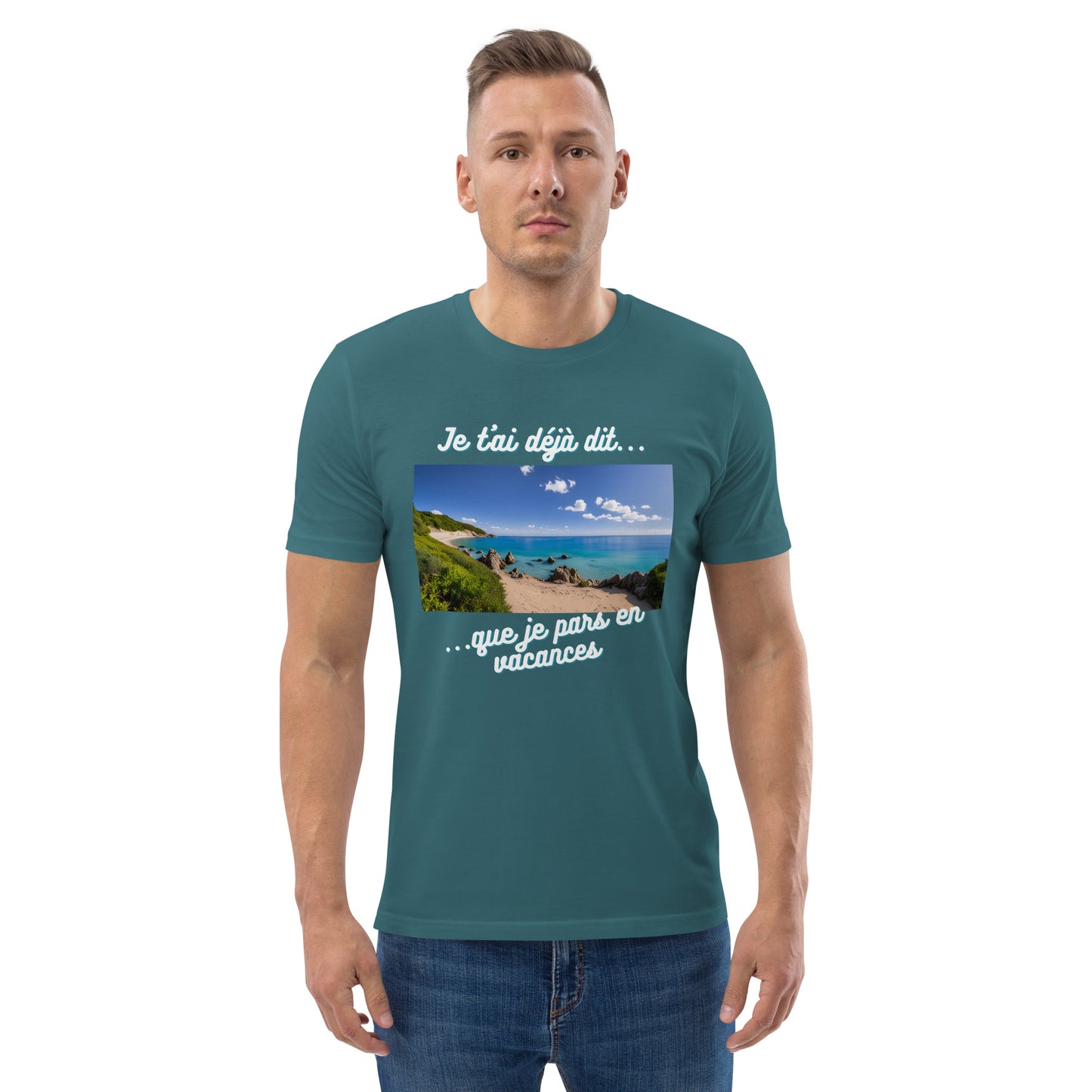 T-shirt homme bio : Vacances #6