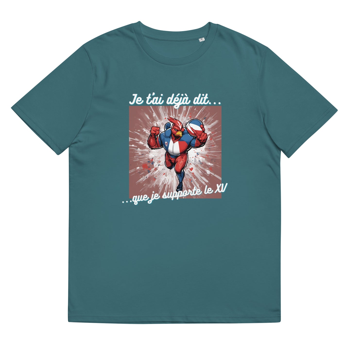 T-shirt homme bio : Rugby #2